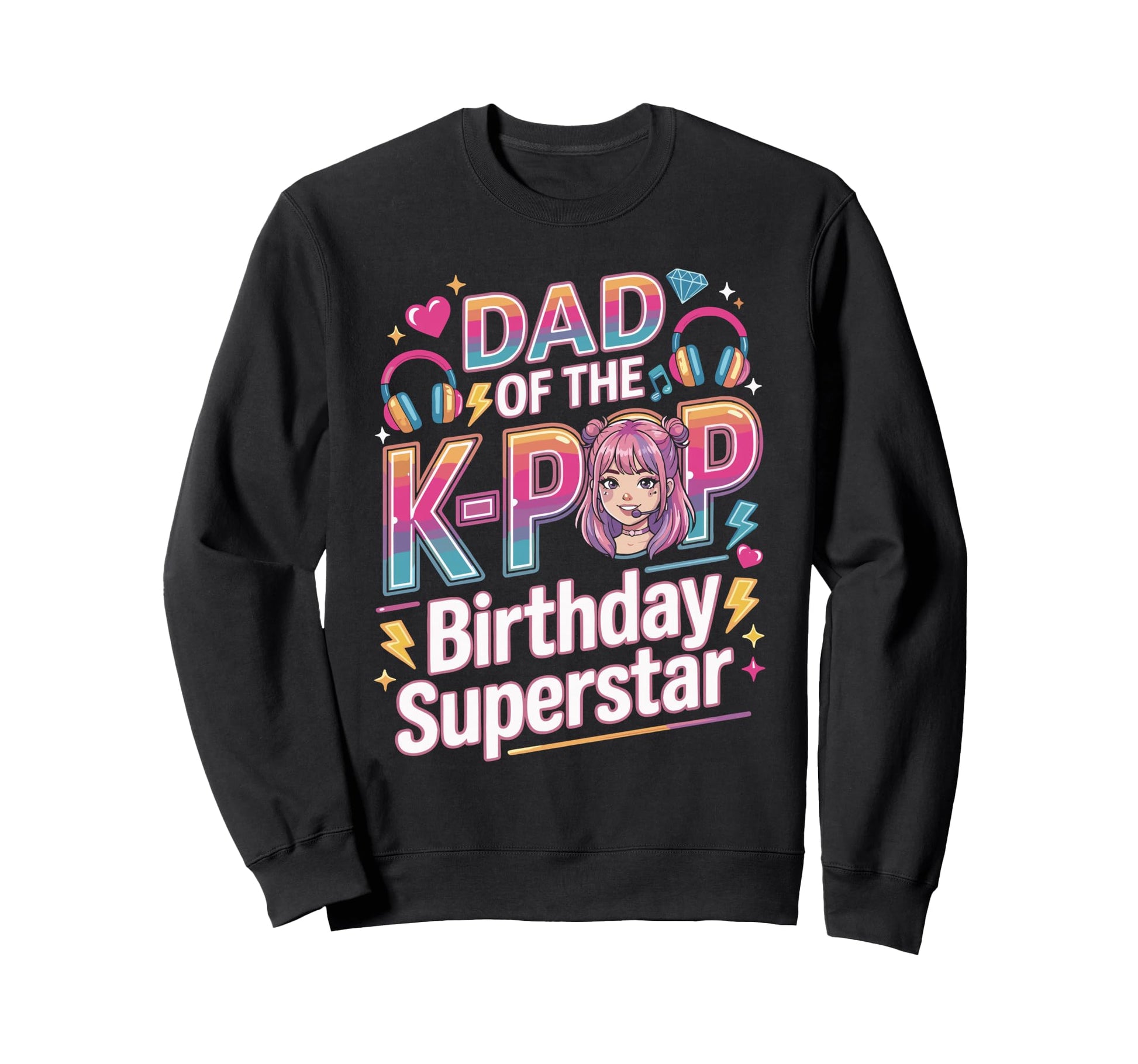 Kpop Outfit Korean Music Dad K Pop Sweatshirt - Custom Art Print Unisex - T-Shirt, Sweatshirt, Hoodie