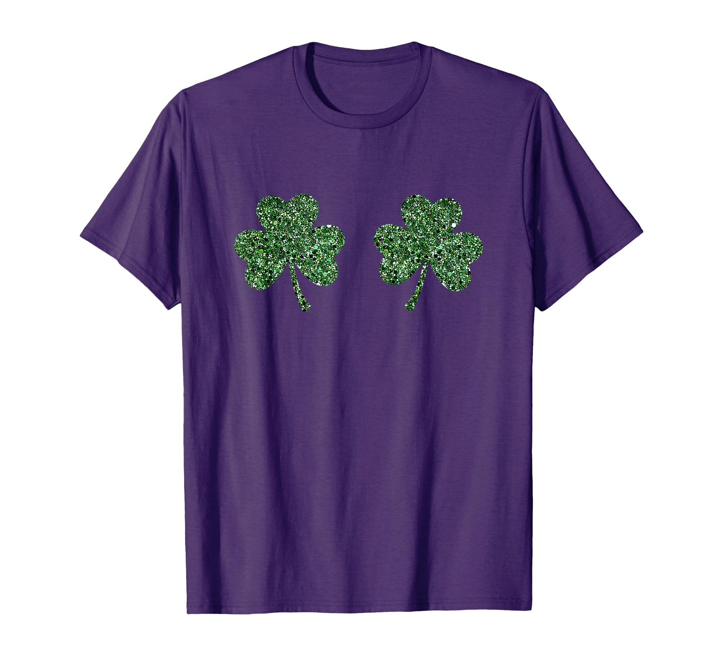 Shamrock Boobs Irish Boobies St Patricks T-Shirt - Minimalist Print Unisex - T-Shirt, Sweatshirt, Hoodie