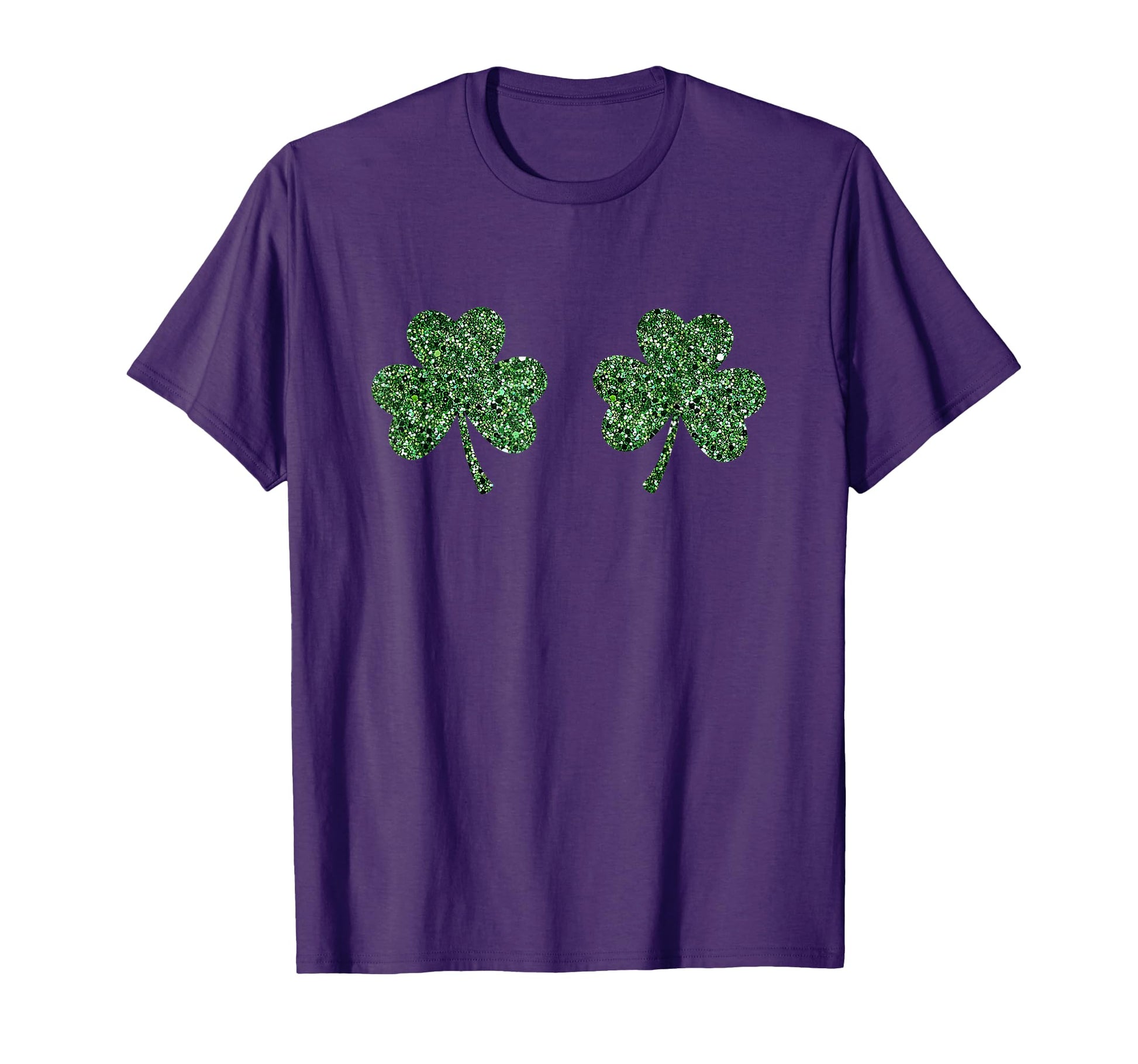 Shamrock Boobs Irish Boobies St Patricks T-Shirt - Minimalist Print Unisex - T-Shirt, Sweatshirt, Hoodie