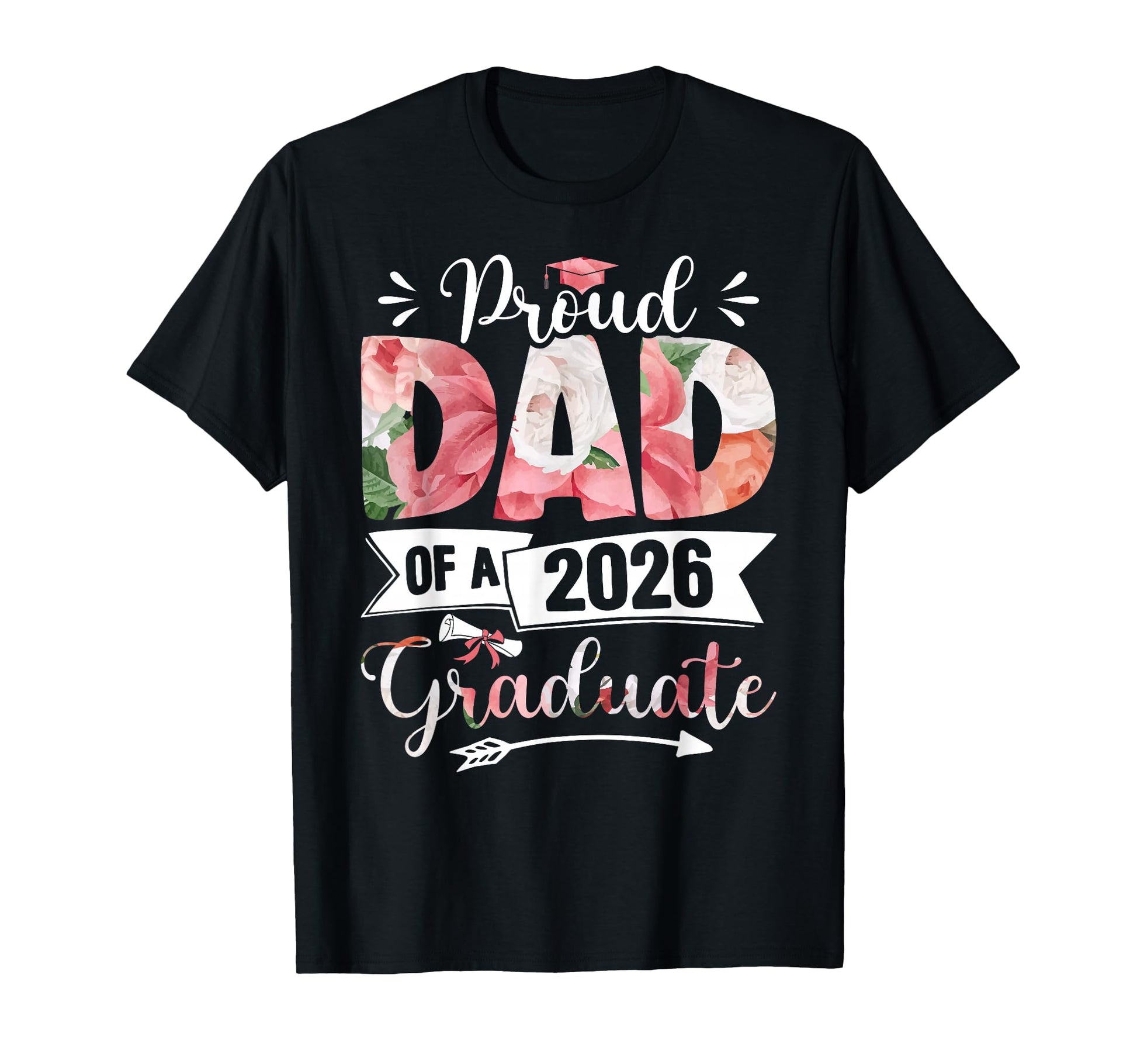 Mens Proud Dad 2026 Graduate Senior T-Shirt - Trendy Graphic Men Women - T-Shirt, Sweatshirt, Hoodie