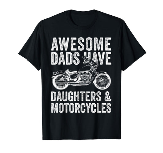 Awesome Dads Have Daughters And T-Shirt - Aesthetic Graphic Unisex - T-Shirt, Sweatshirt, Hoodie