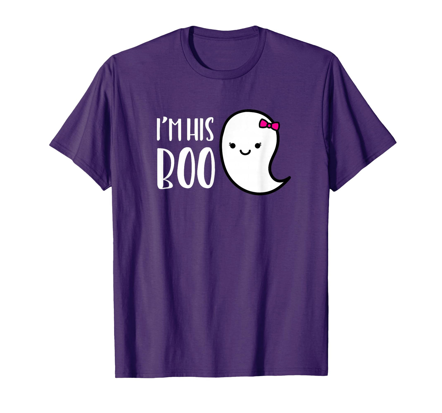 Matching Set Im His Or Her Boo Halloween T-Shirt - Novelty Apparel Unisex - T-Shirt, Sweatshirt, Hoodie