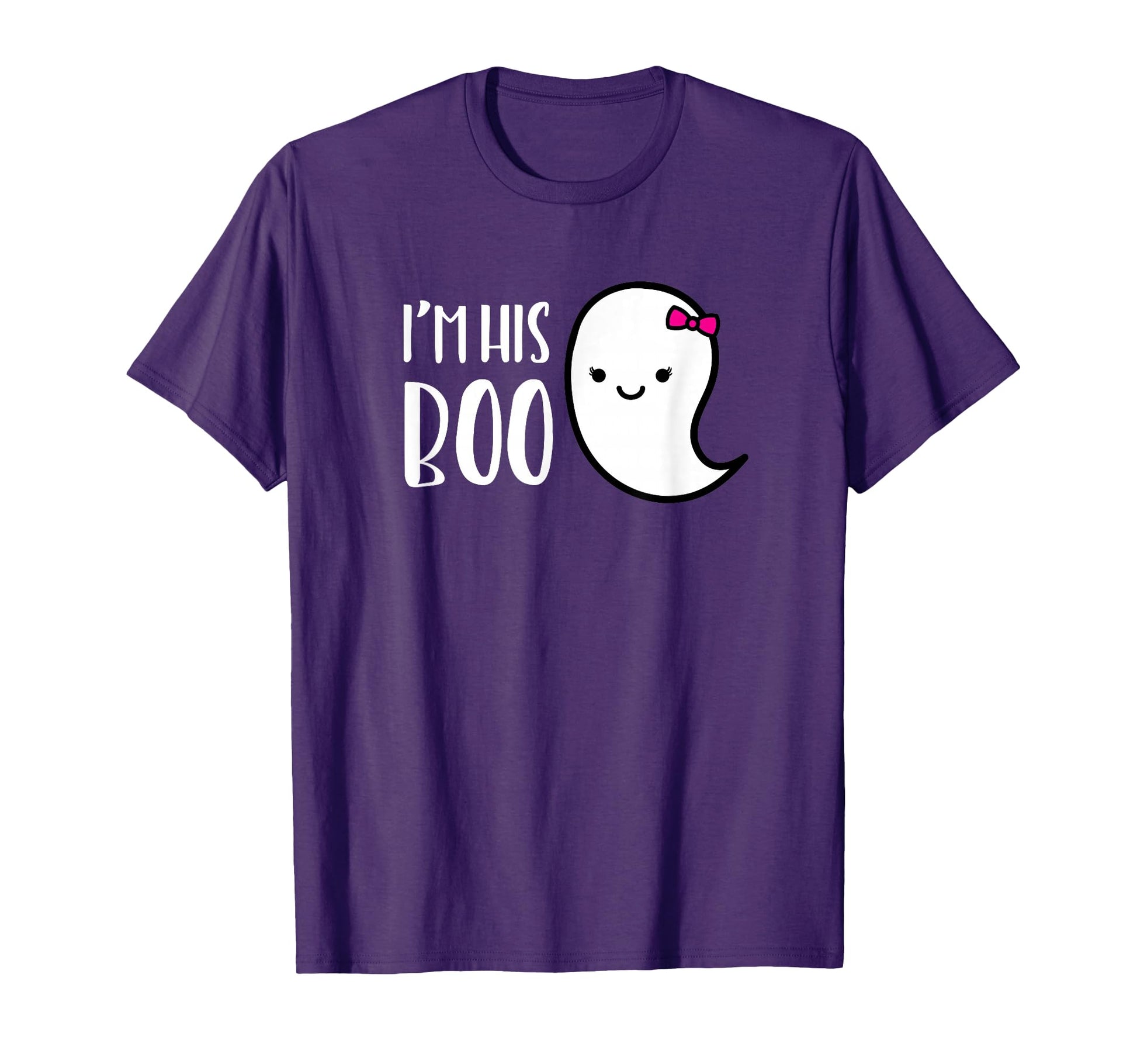 Matching Set Im His Or Her Boo Halloween T-Shirt - Novelty Apparel Unisex - T-Shirt, Sweatshirt, Hoodie