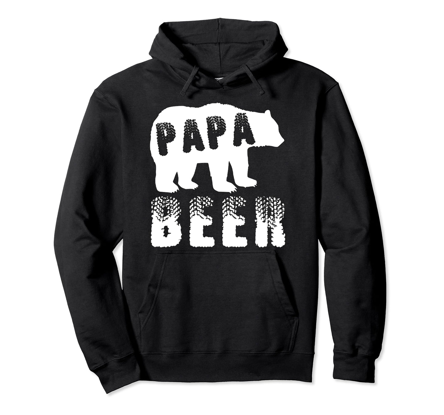Papa Beer Bear Best Dad Funny Dad Joke Hoodie - Streetwear Style for Adults - T-Shirt, Sweatshirt, Hoodie