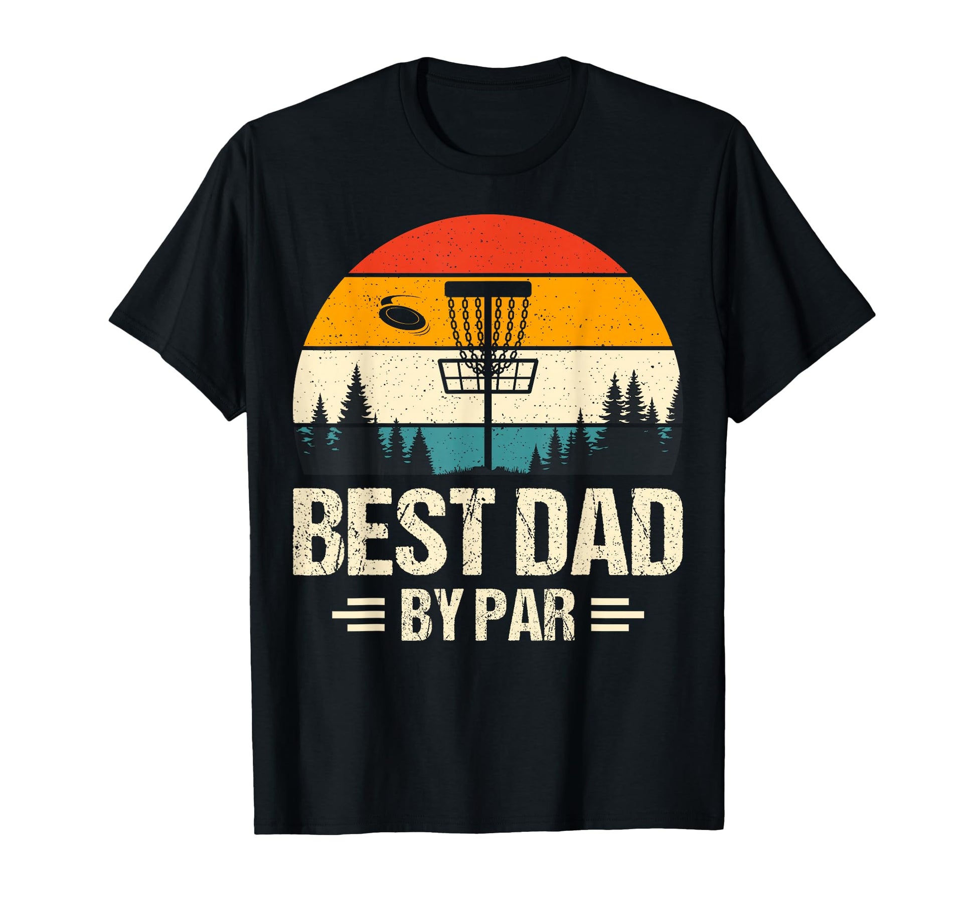 Best Dad Par Disc Golf Player Father T-Shirt - Custom Art Print for Adults - T-Shirt, Sweatshirt, Hoodie