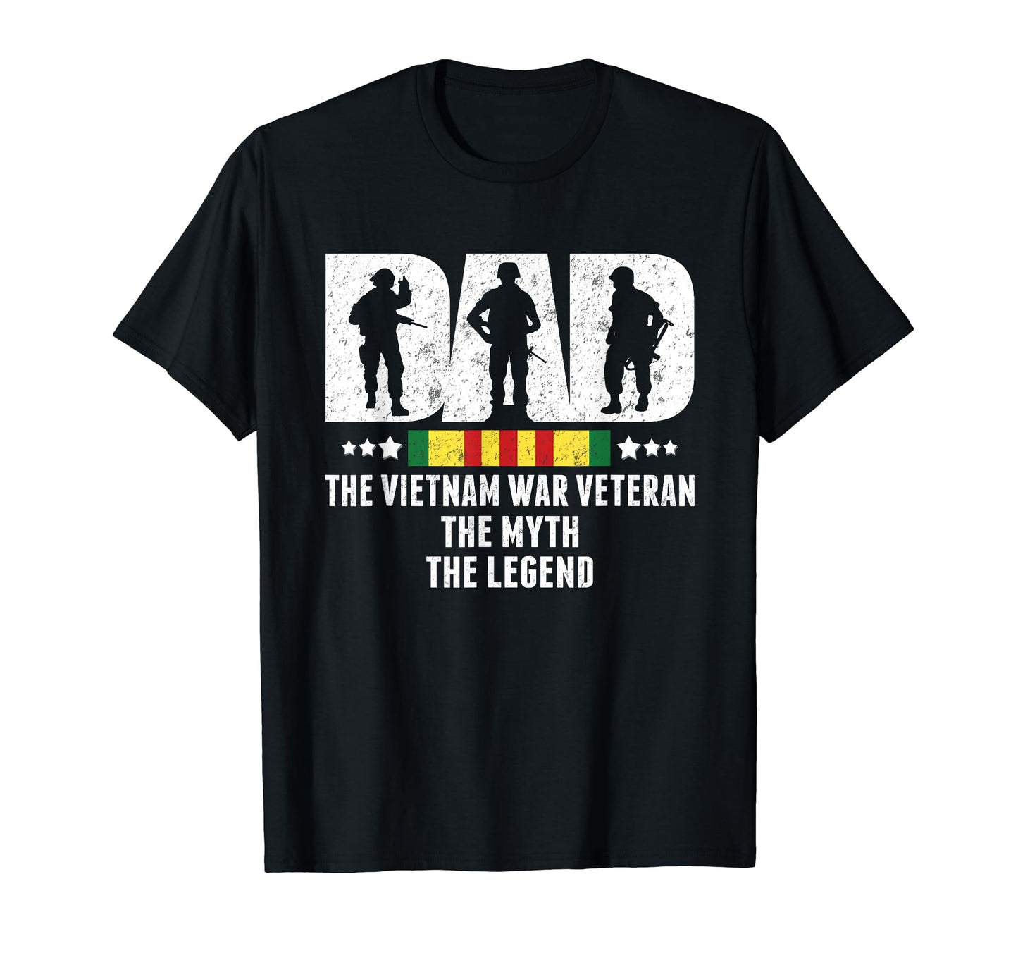 Dad Vietnam Veteran Myth Legend T-Shirt - Custom Art Print Men Women - T-Shirt, Sweatshirt, Hoodie