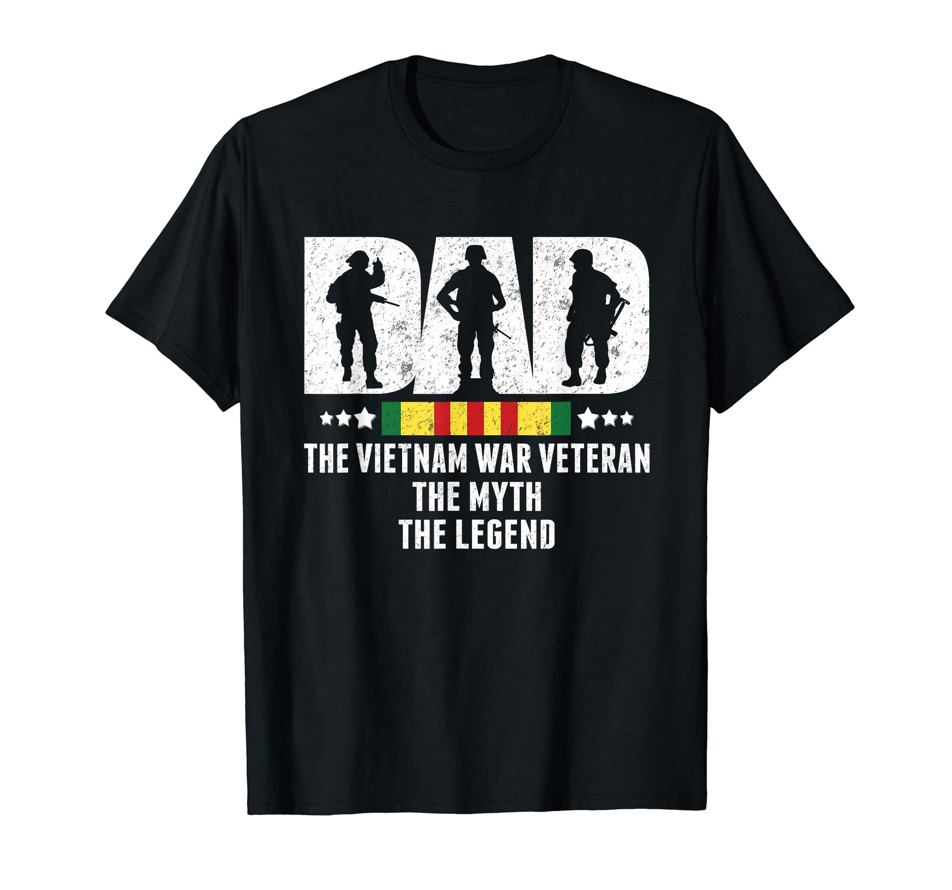 Dad Vietnam Veteran Myth Legend T-Shirt - Custom Art Print Men Women - T-Shirt, Sweatshirt, Hoodie