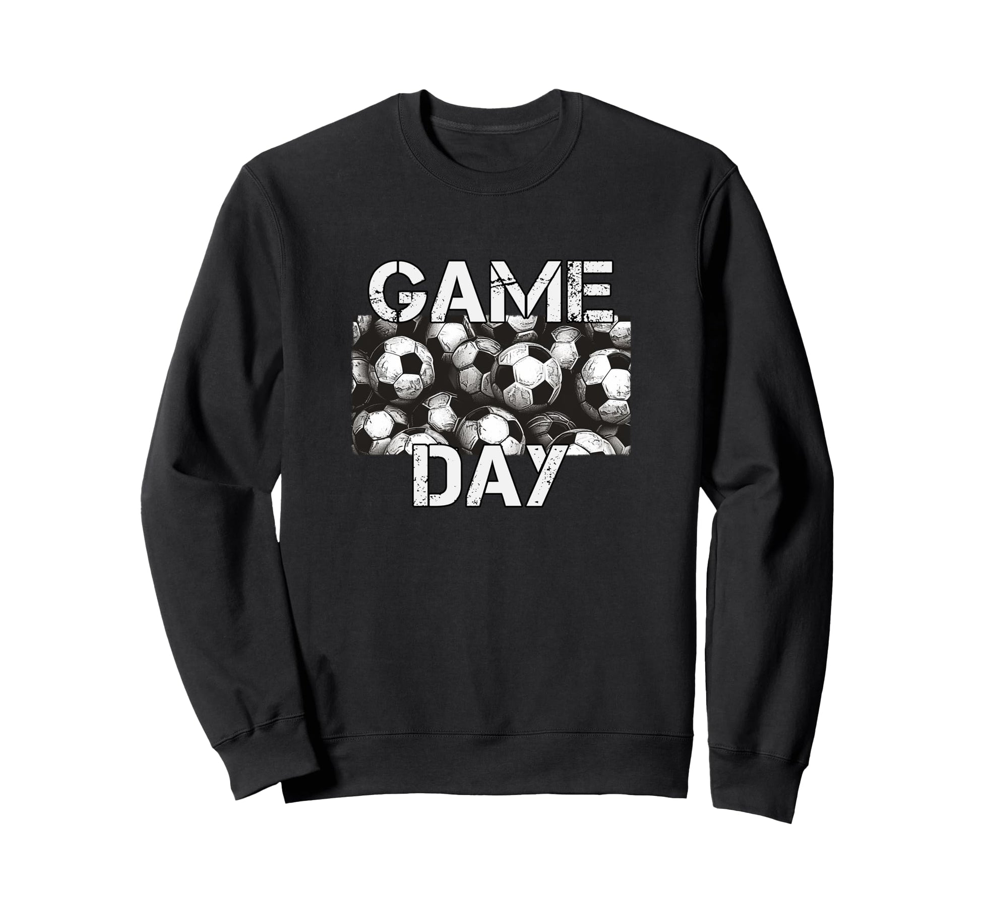Game Day Soccer Player Sports Soccer Sweatshirt - Graphic Print for Adults - T-Shirt, Sweatshirt, Hoodie