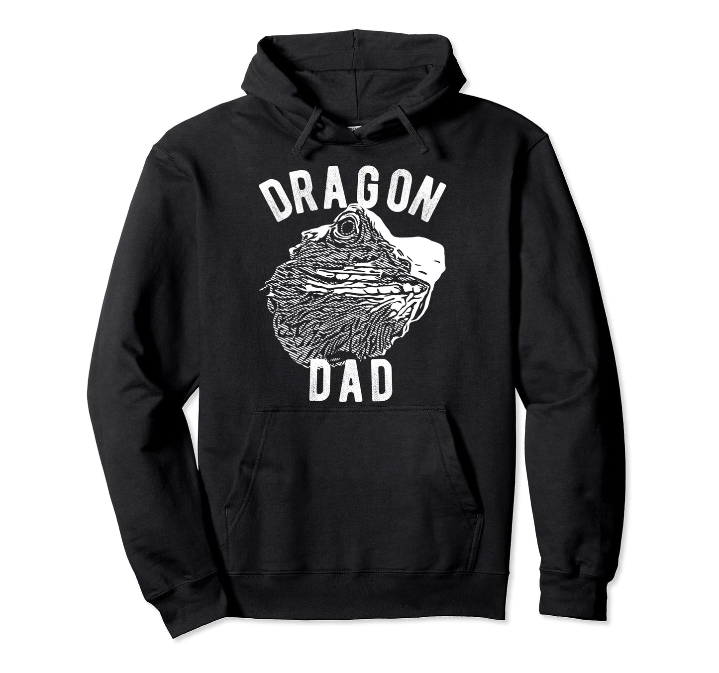 Tiny Dinosaur Lizard Reptile Bearded Hoodie - Trendy Graphic Men Women - T-Shirt, Sweatshirt, Hoodie