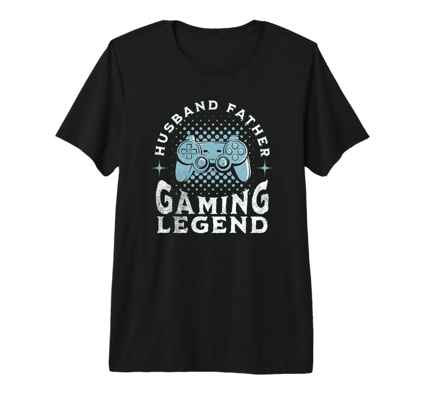 Mens Husband Father Gaming Legend Funny T-Shirt - Unique Graphic Men Women - T-Shirt, Sweatshirt, Hoodie