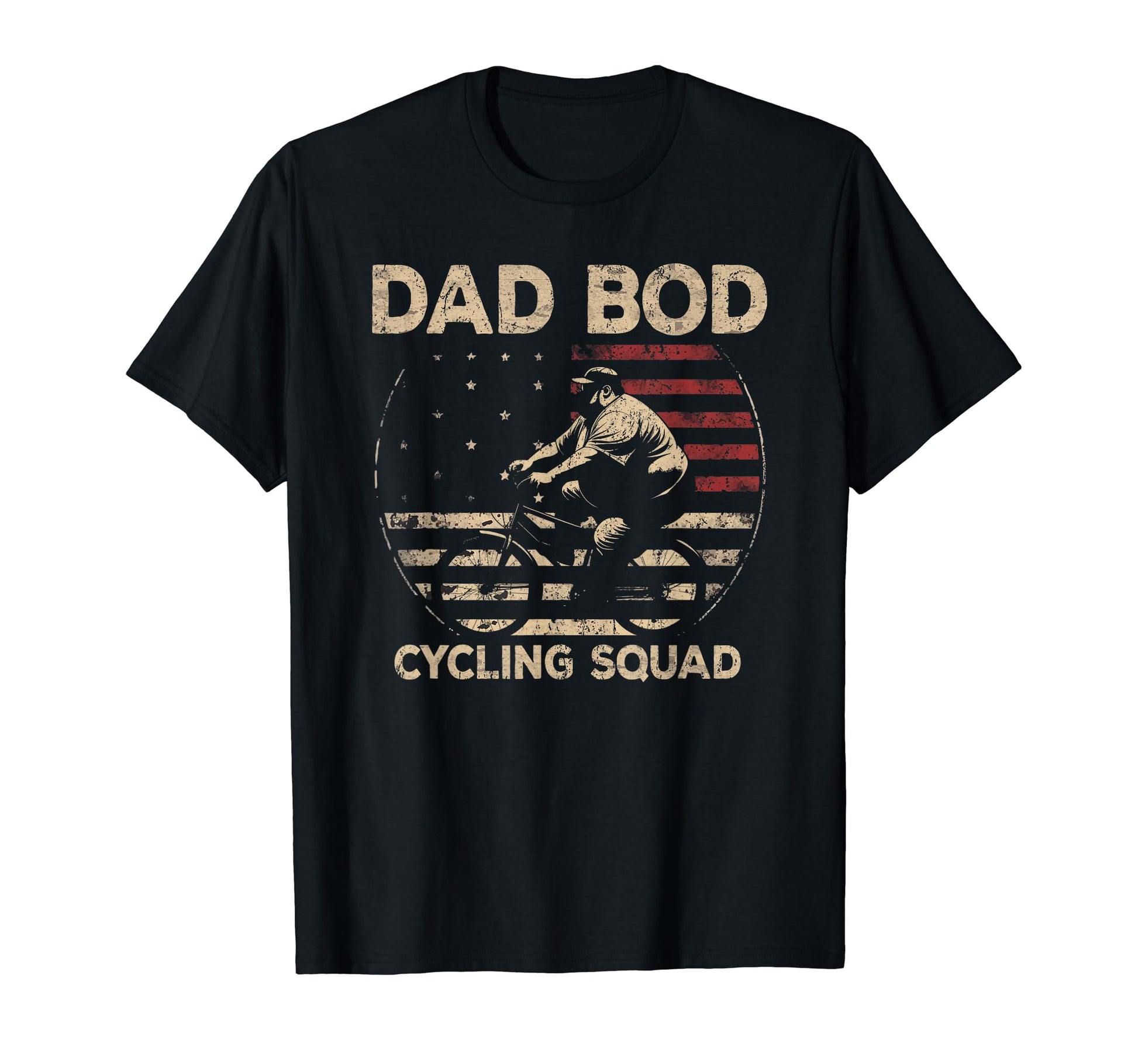 Dad Bod Cycling Squad Bicycle Dad Us T-Shirt - Unique Graphic for Adults - T-Shirt, Sweatshirt, Hoodie