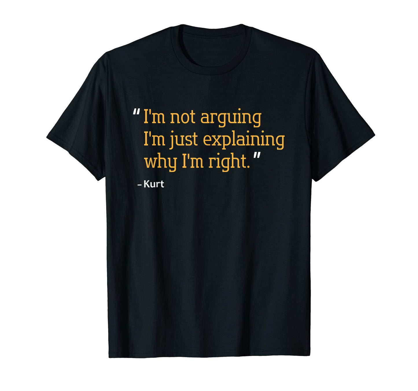 Kurt Gift Funny Birthday T-Shirt - Minimalist Print for Adults - T-Shirt, Sweatshirt, Hoodie