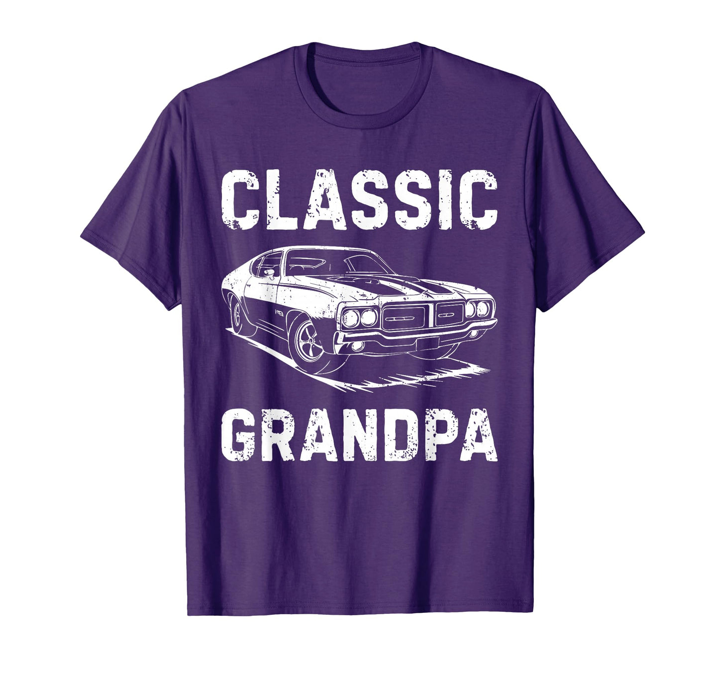 Grandpa Funny Old Car Lover T-Shirt - Fun Novelty Design Unisex - T-Shirt, Sweatshirt, Hoodie