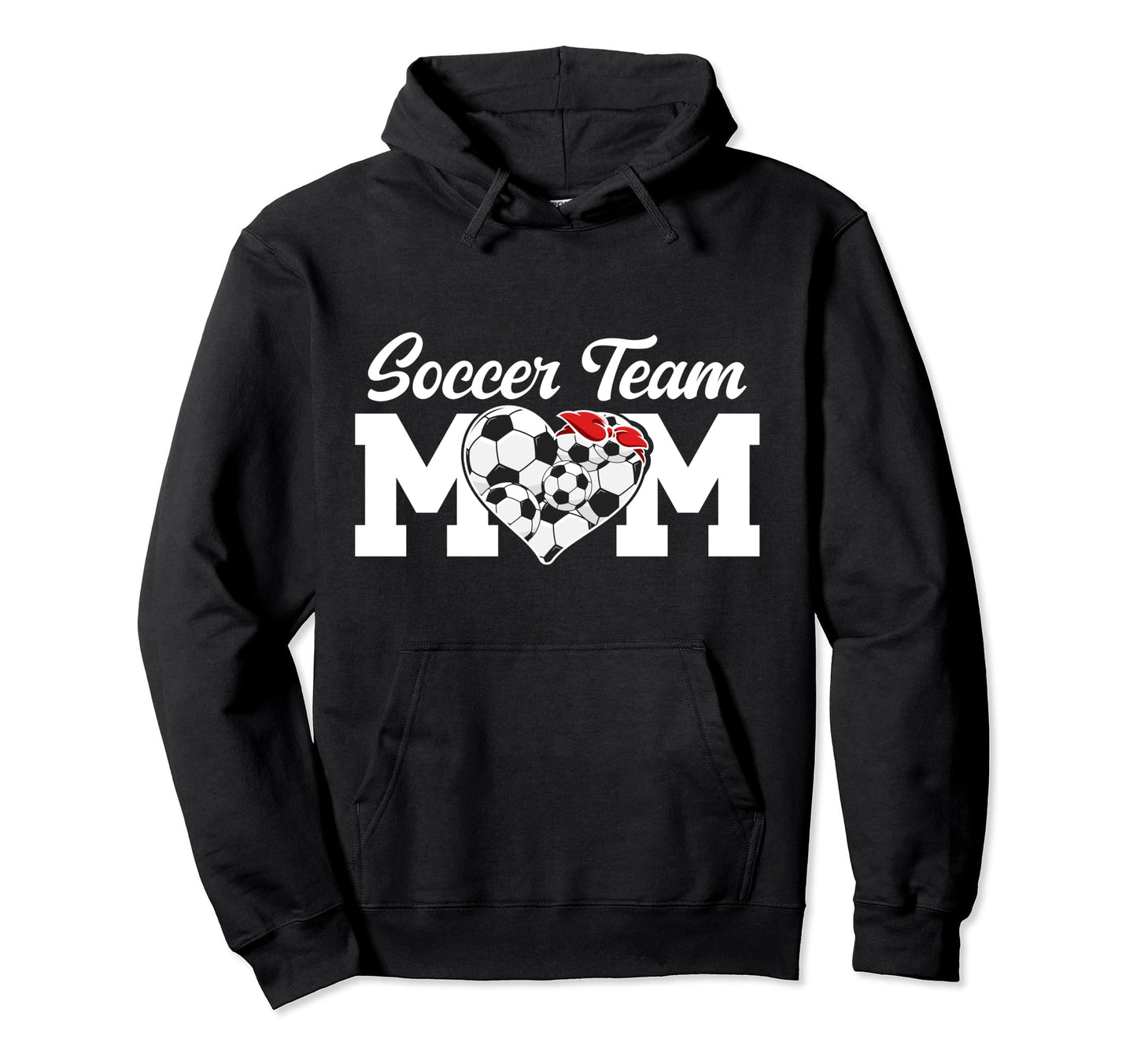 Soccer Team Mom Appreciation Soccer Hoodie - Minimalist Print for Adults - T-Shirt, Sweatshirt, Hoodie