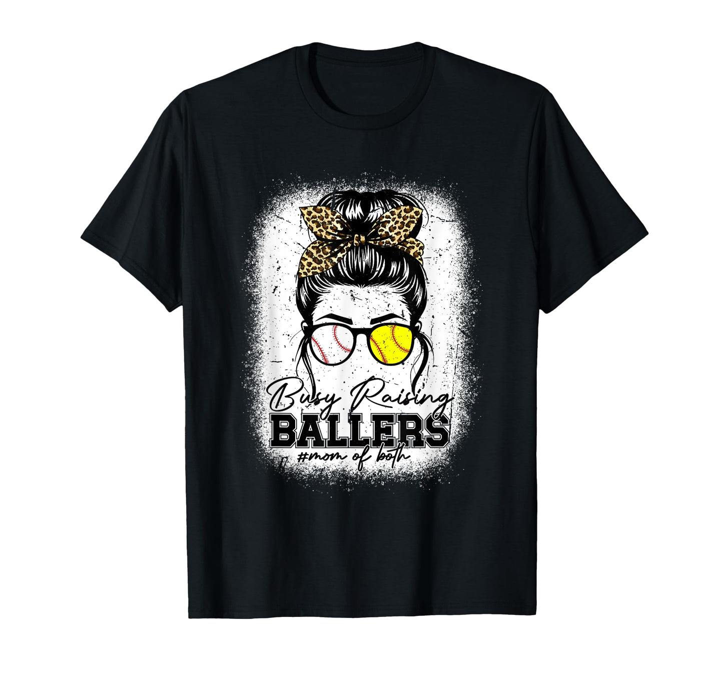 Busy Raising Ballers Baseball Softball T-Shirt - Novelty Apparel Men Women - T-Shirt, Sweatshirt, Hoodie