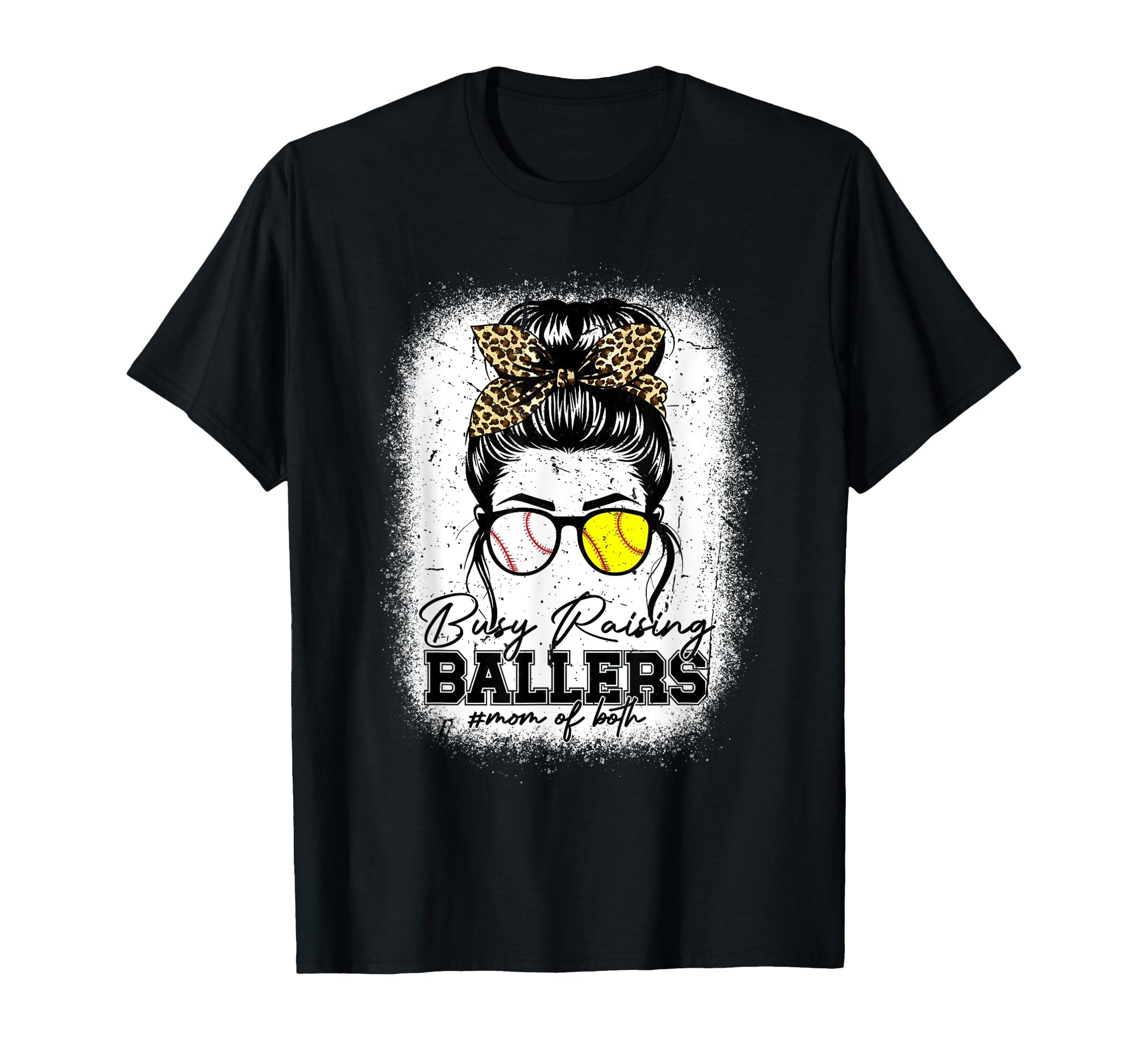 Busy Raising Ballers Baseball Softball T-Shirt - Novelty Apparel Men Women - T-Shirt, Sweatshirt, Hoodie