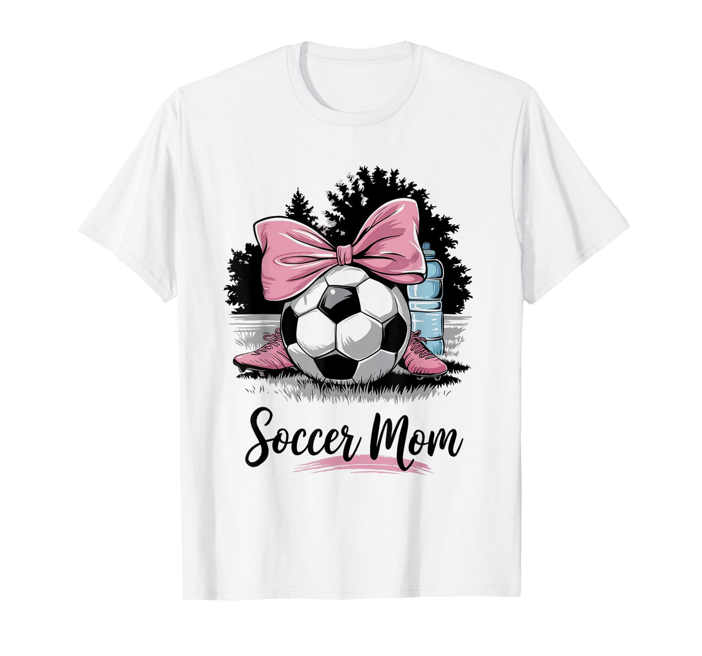 Soccer Mom Squad Gifts Hoodie - Graphic Print for Adults - T-Shirt, Sweatshirt, Hoodie