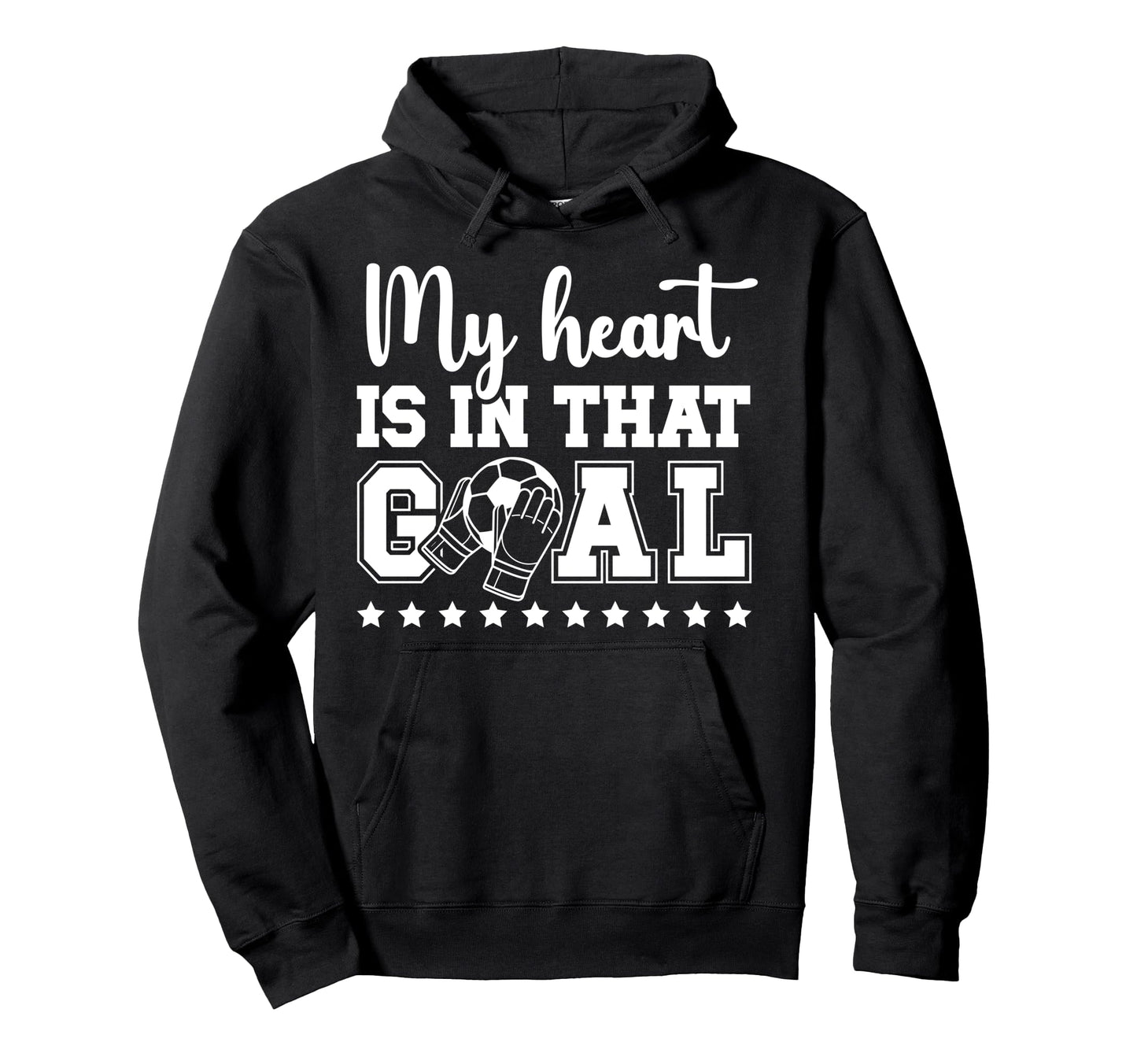 Proud Soccer Goalkeeper Mom Soccer Hoodie - Trendy Graphic for Adults - T-Shirt, Sweatshirt, Hoodie