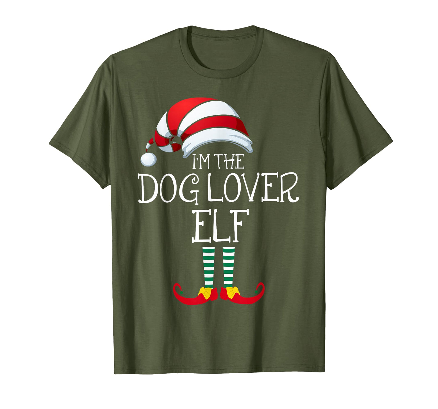 Im Dog Lover Elf Family Matching Pet T-Shirt - Novelty Apparel for Adults - T-Shirt, Sweatshirt, Hoodie
