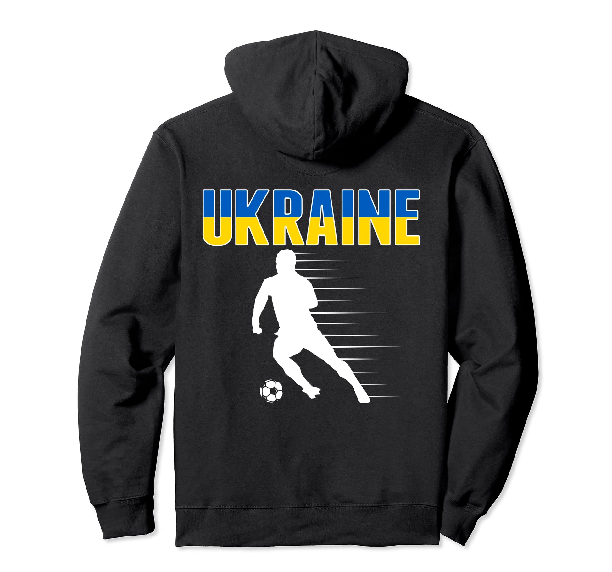 Ukraine Soccer Lovers Jersey Ukrainian Hoodie - Trendy Graphic for Adults - T-Shirt, Sweatshirt, Hoodie
