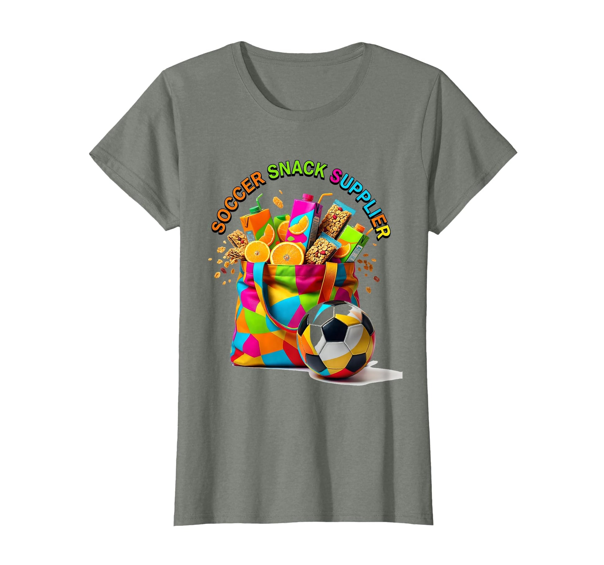 Soccer Snack Supplier Funny Soccer T-Shirt - Fun Novelty Design for Adults - T-Shirt, Sweatshirt, Hoodie