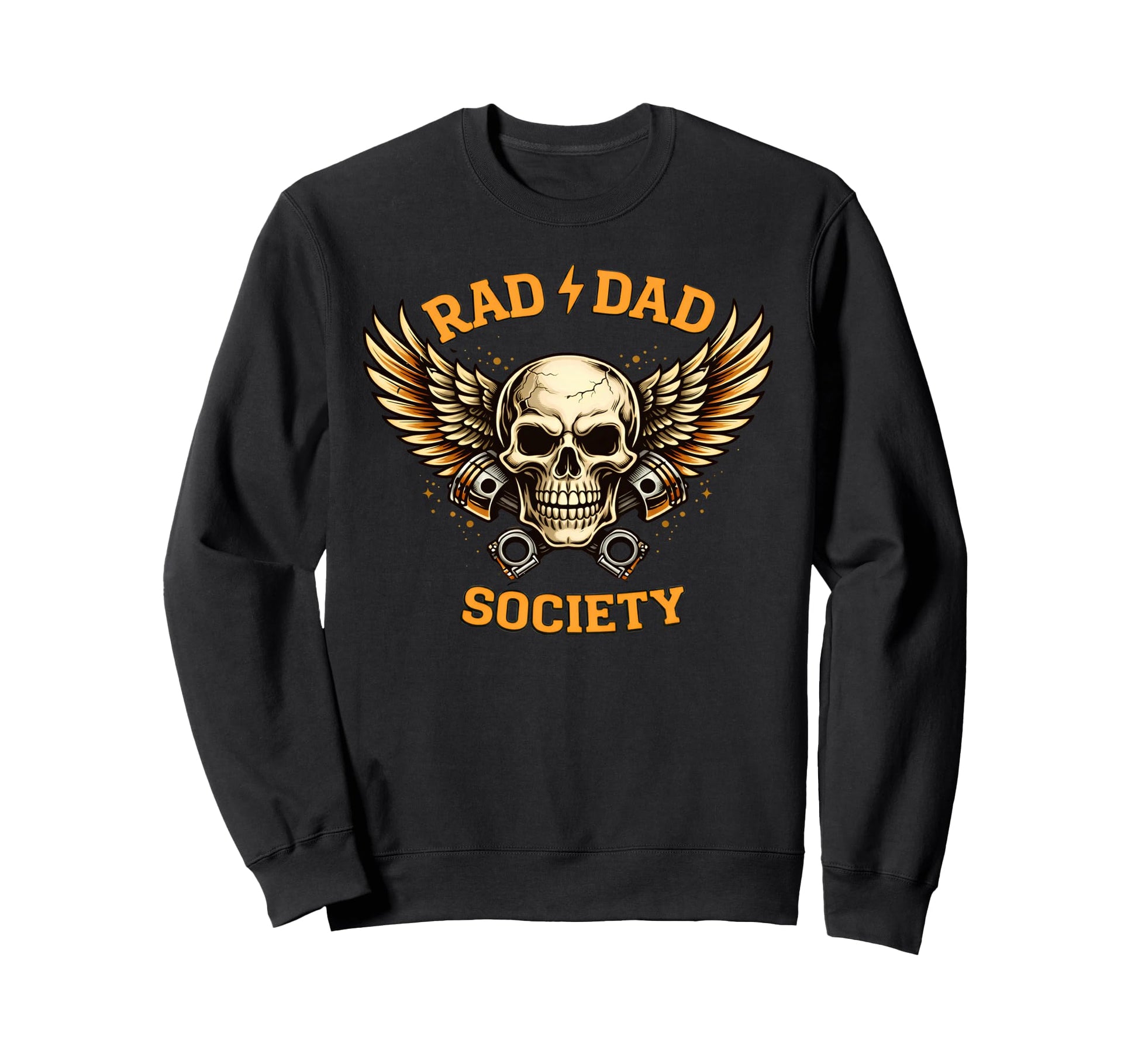 Rad Dad Society Gearhead Father Car Sweatshirt - Unique Graphic Unisex - T-Shirt, Sweatshirt, Hoodie