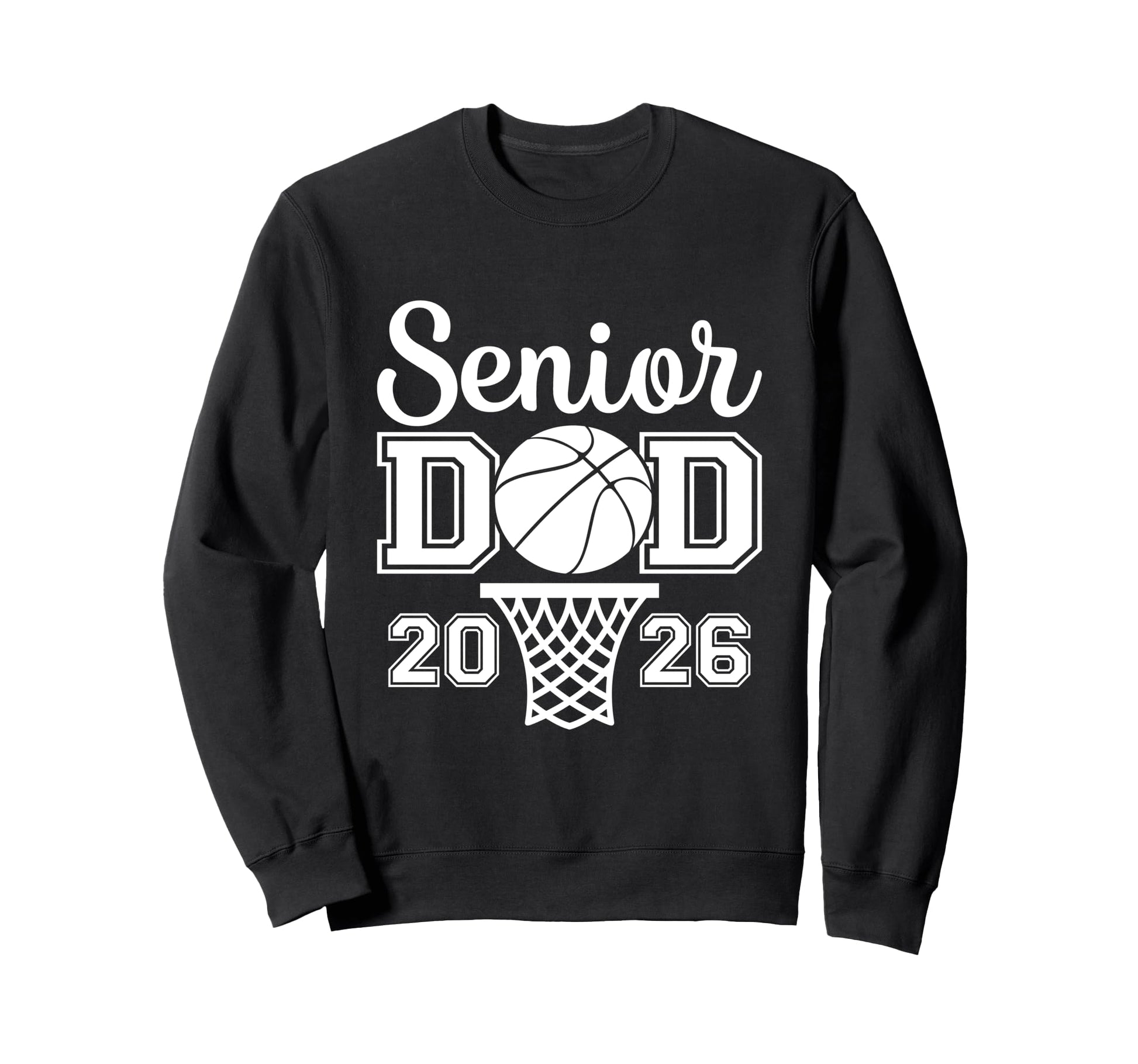 Proud Dad 2026 Senior Graduate Sweatshirt - Graphic Print Unisex - T-Shirt, Sweatshirt, Hoodie