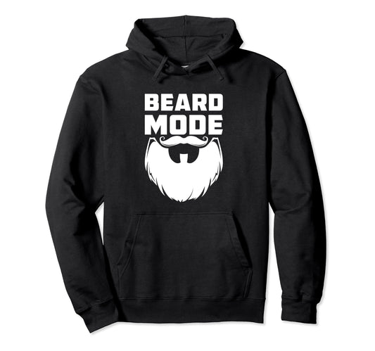 Bearded Guy Funny Beard Lover Hoodie - Fun Novelty Design for Adults - T-Shirt, Sweatshirt, Hoodie