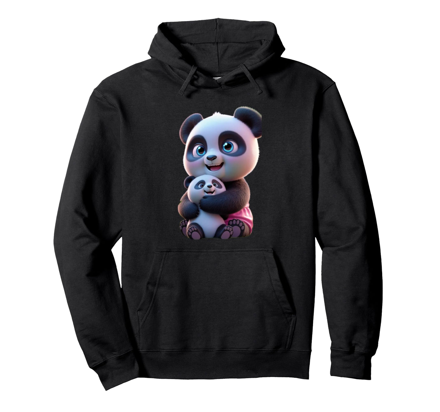 Panda Funny Hoodie - Unique Graphic for Adults - T-Shirt, Sweatshirt, Hoodie