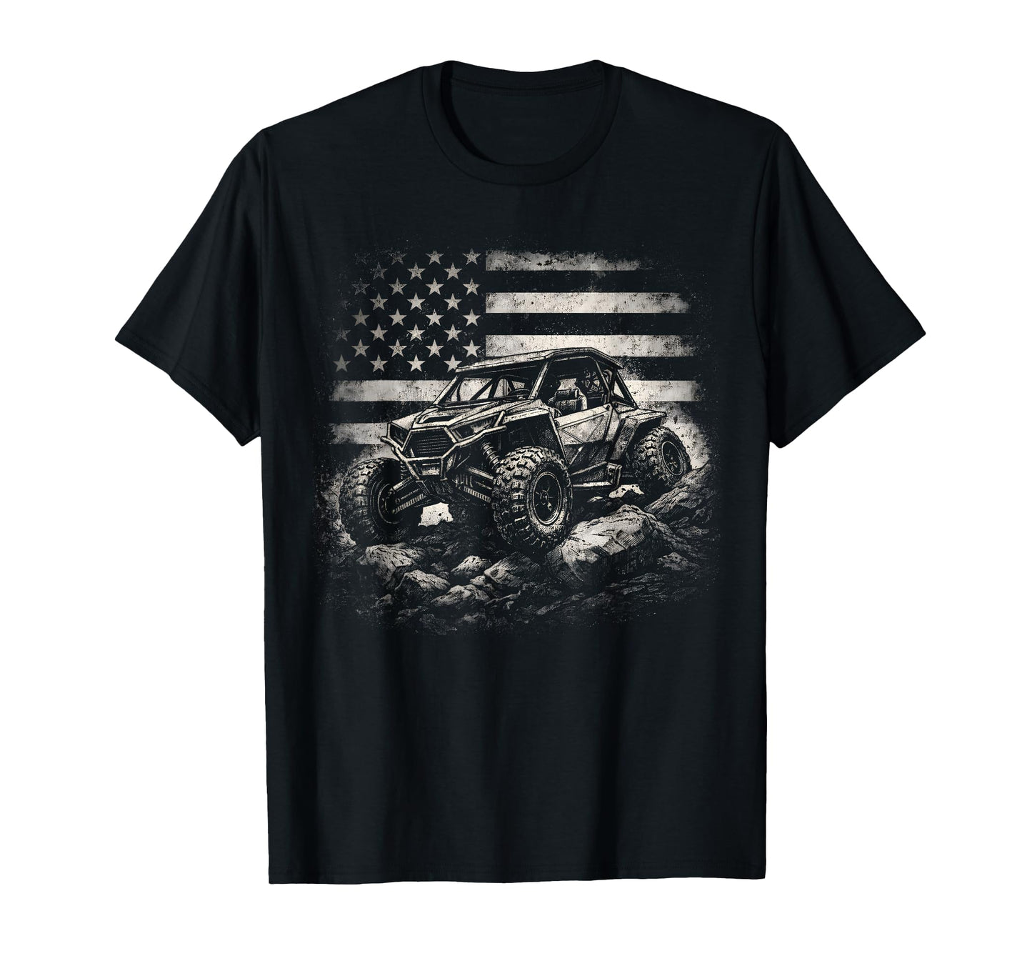 Patriotic Utv Sxs Side Side Usa T-Shirt - Novelty Apparel for Adults - T-Shirt, Sweatshirt, Hoodie