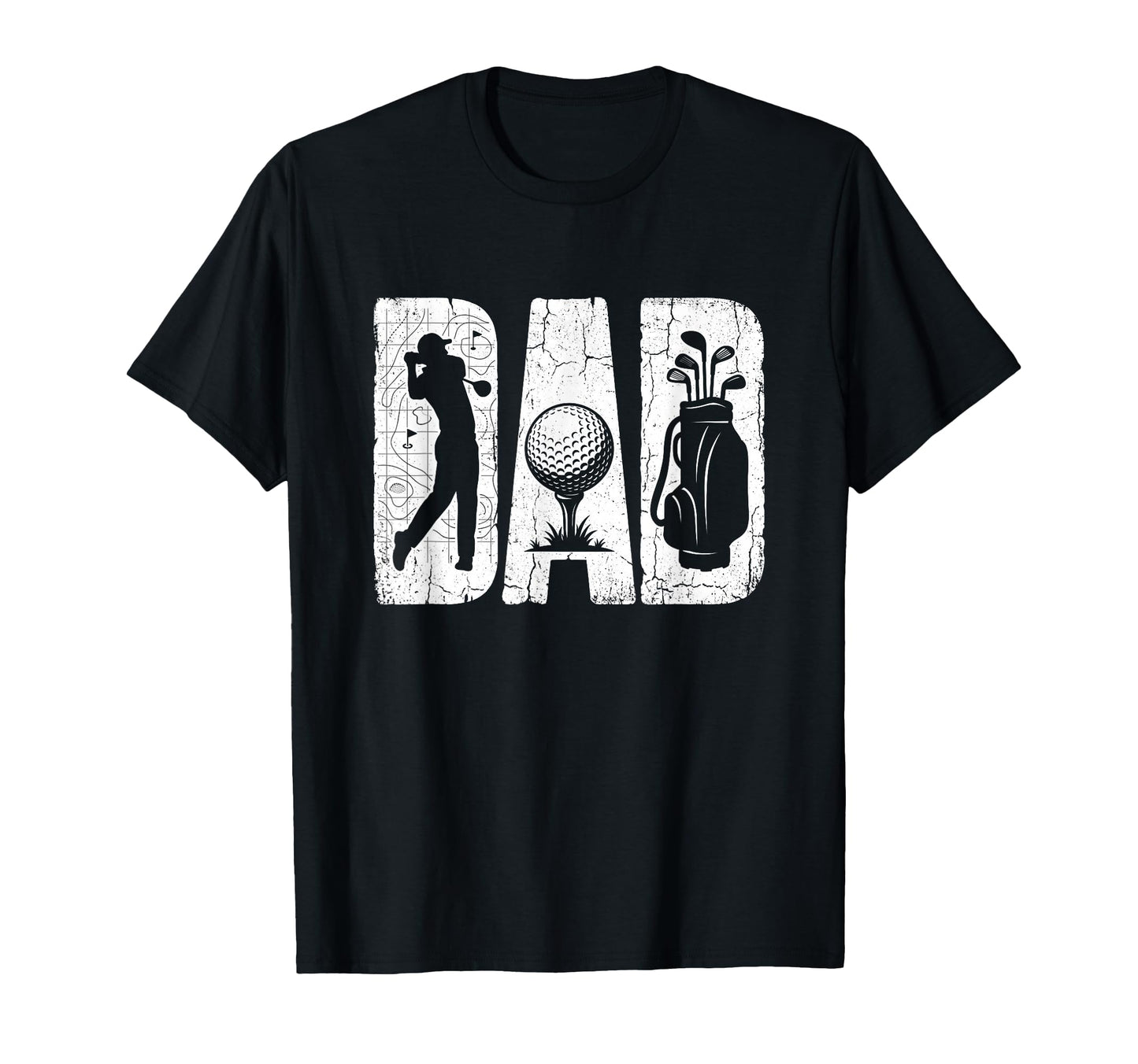 Dad Golf Golfer Fathers Day Golfing T-Shirt - Fun Novelty Design for Adults - T-Shirt, Sweatshirt, Hoodie