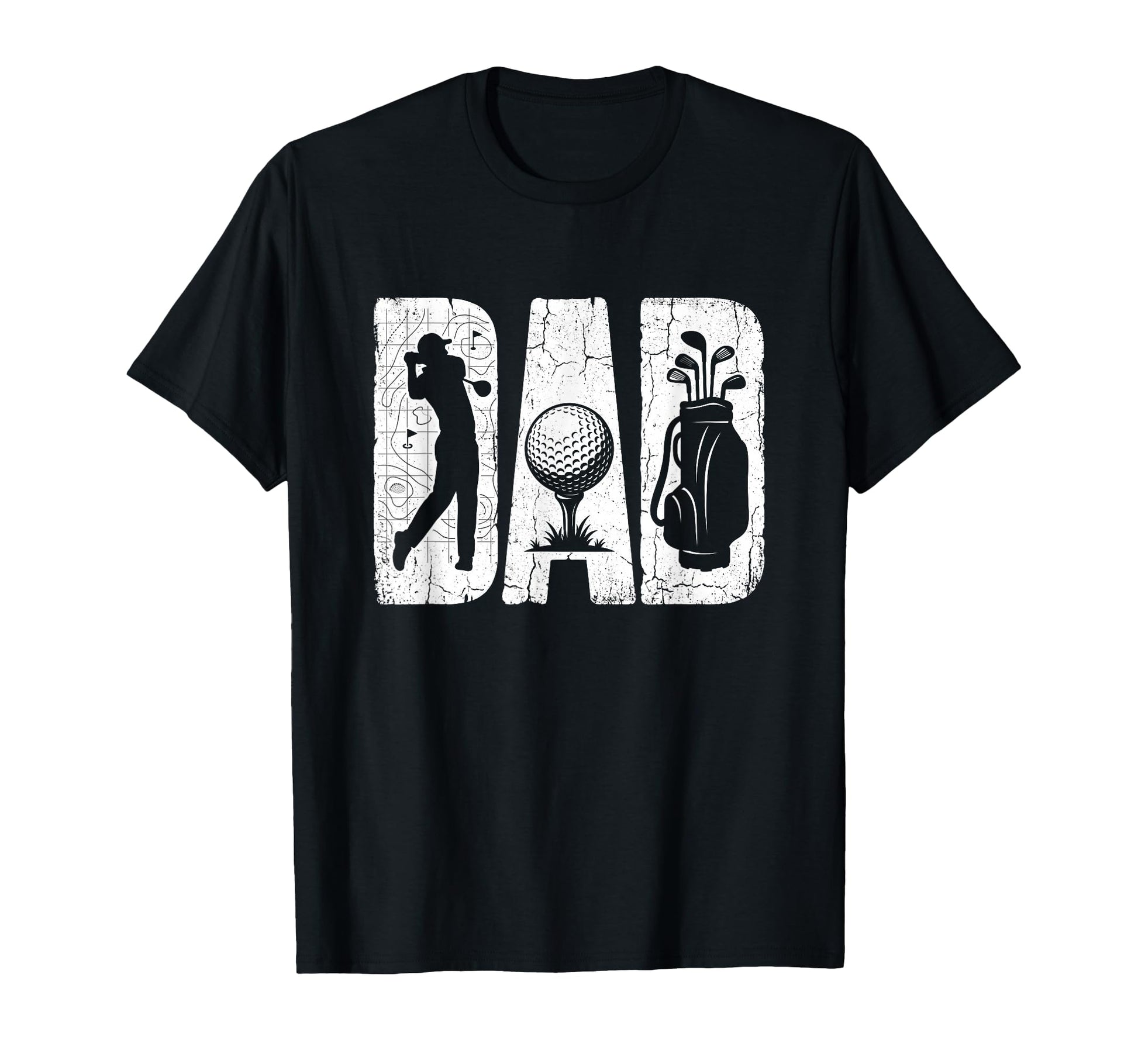 Dad Golf Golfer Fathers Day Golfing T-Shirt - Fun Novelty Design for Adults - T-Shirt, Sweatshirt, Hoodie