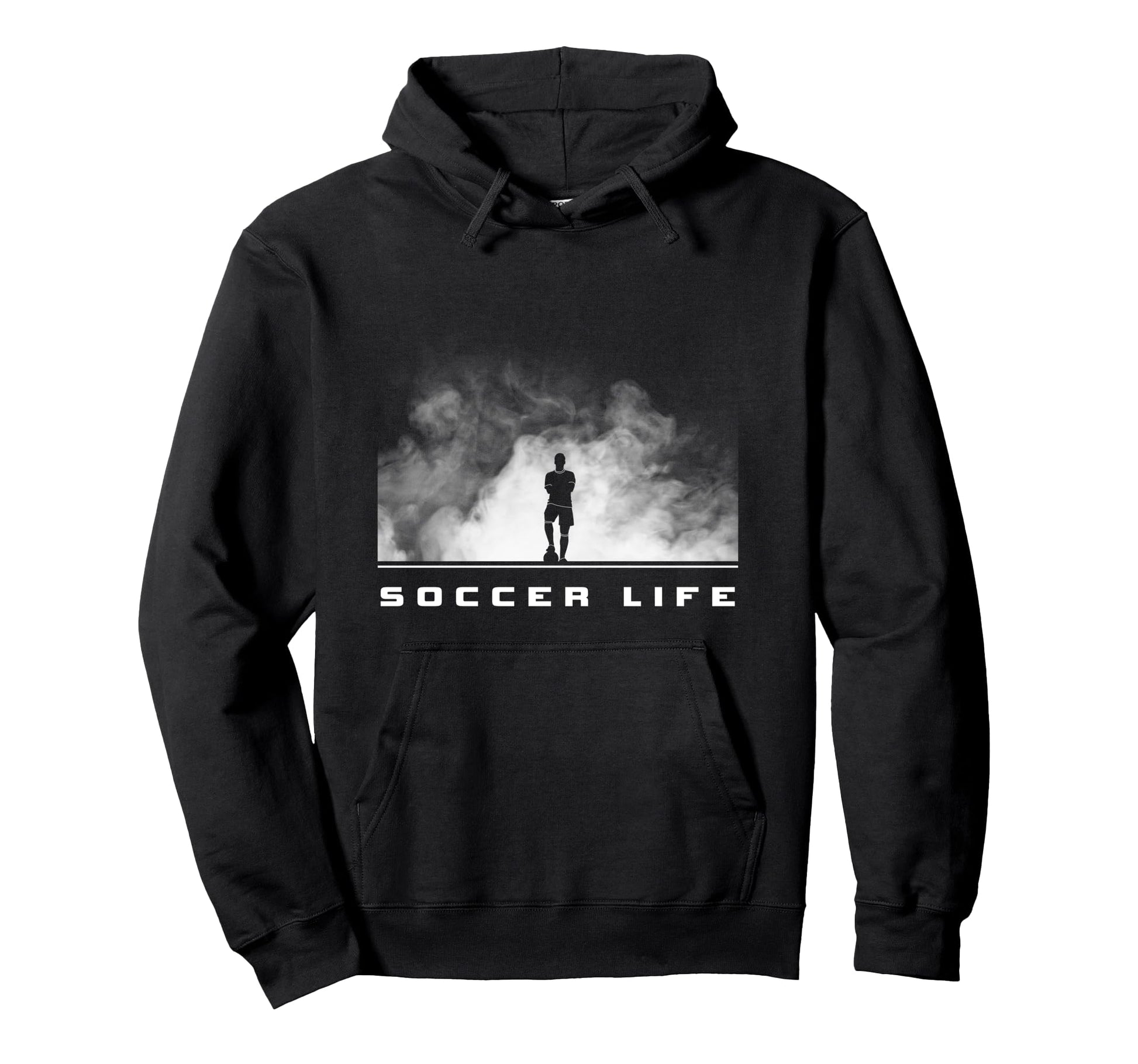 Soccer Soccer Players Or Fans Sweatshirt - Minimalist Print Men Women - T-Shirt, Sweatshirt, Hoodie