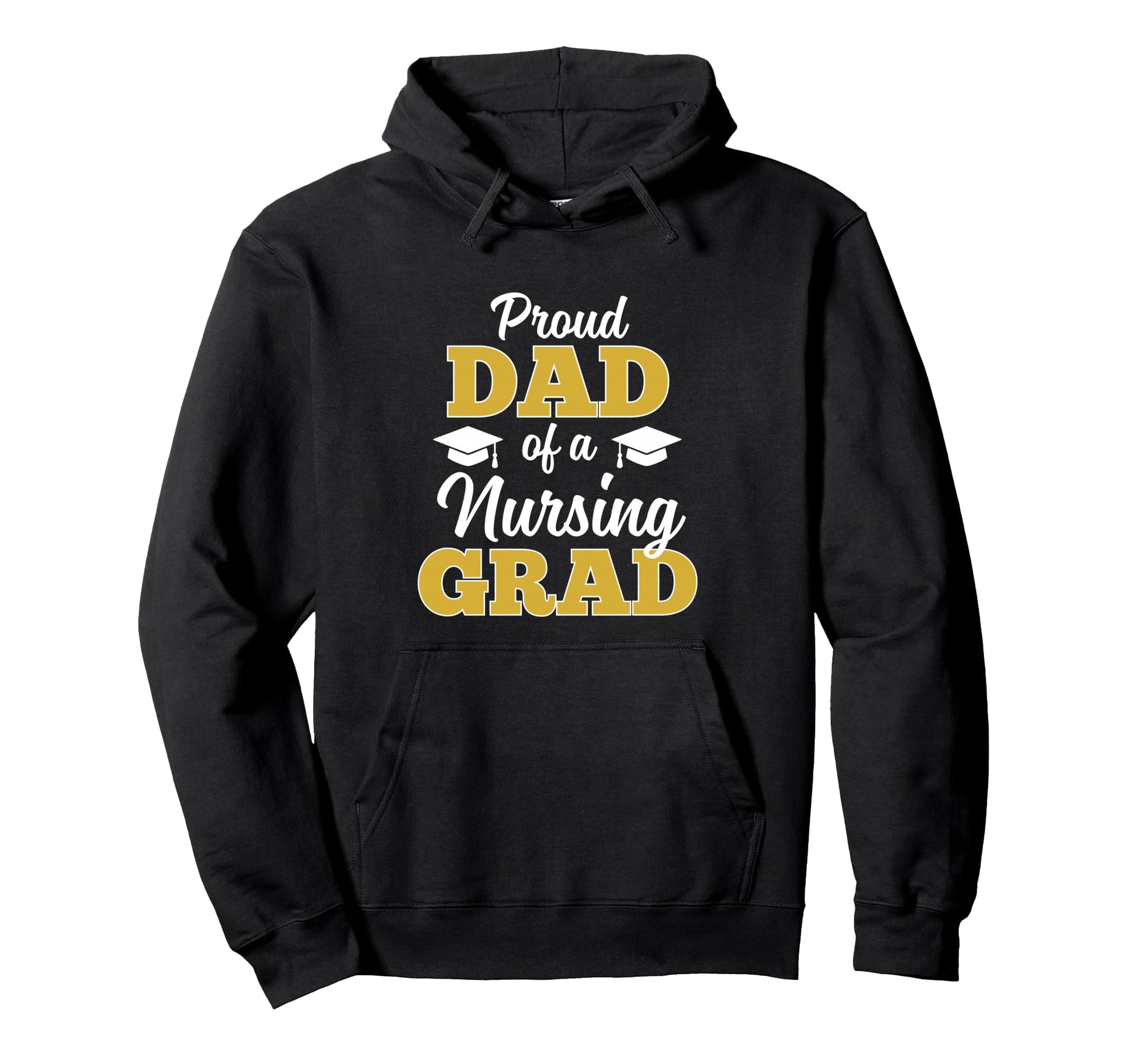 Proud Dad Nursing Graduate 2026 Hoodie - Custom Art Print Men Women - T-Shirt, Sweatshirt, Hoodie