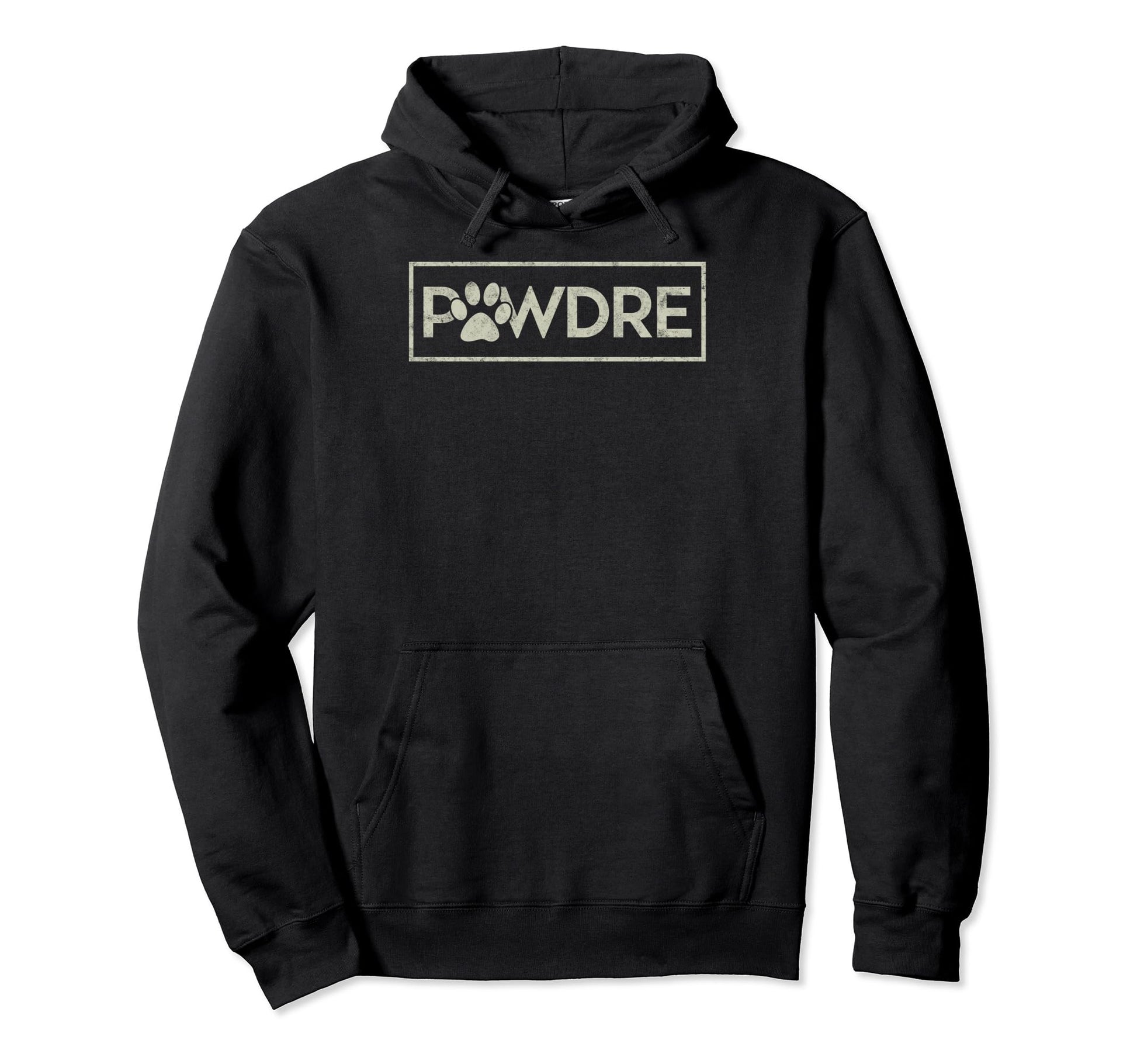 Powdre Dog Dad Paw Fathers Day Grandpa Hoodie - Custom Art Print Men Women - T-Shirt, Sweatshirt, Hoodie