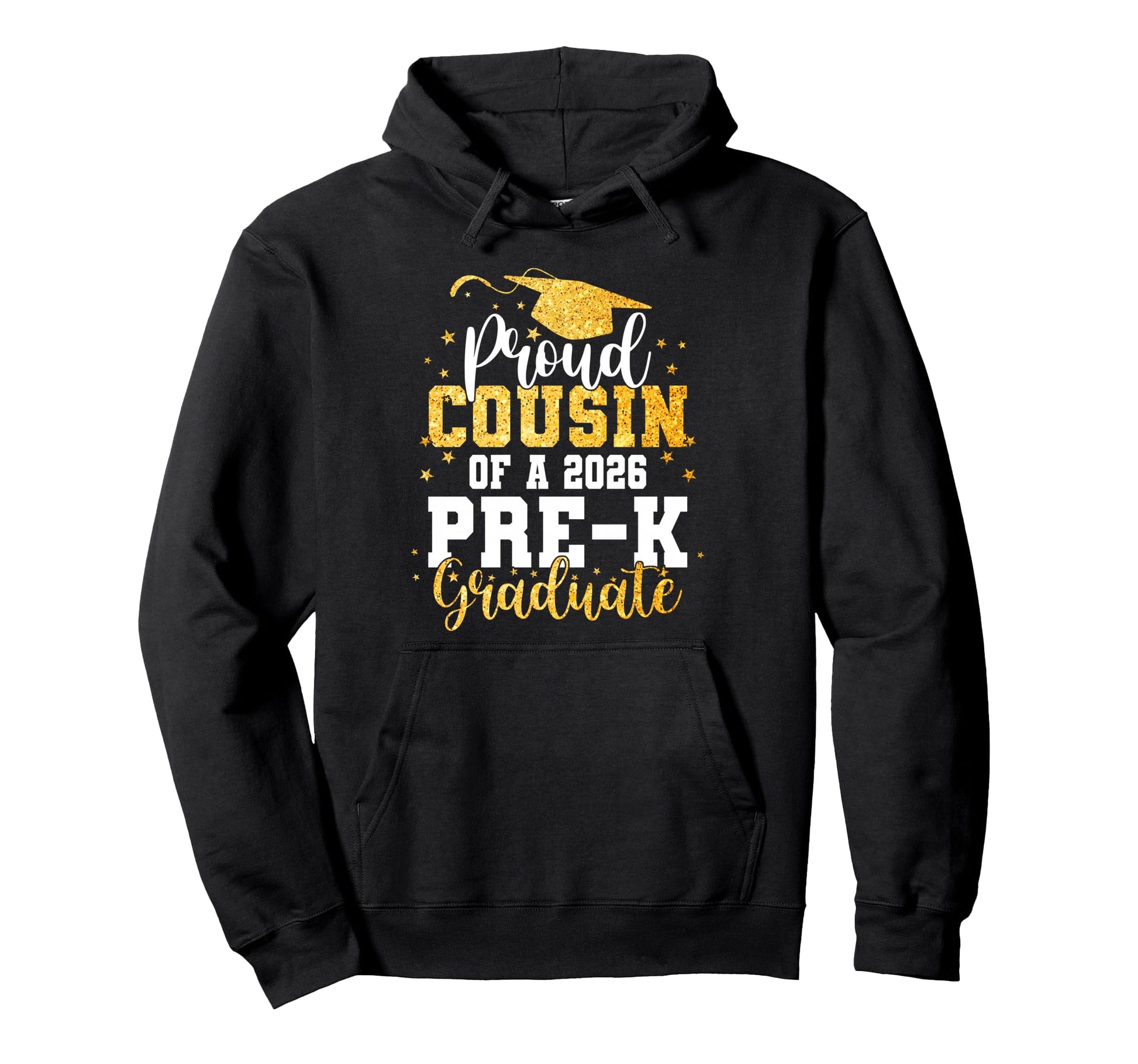 Proud Cousin Class 2026 Pre K Graduate Hoodie - Custom Art Print Men Women - T-Shirt, Sweatshirt, Hoodie