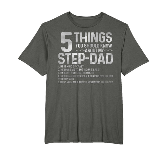 5 Things You Should Know About My T-Shirt - Casual Everyday Wear Unisex - T-Shirt, Sweatshirt, Hoodie
