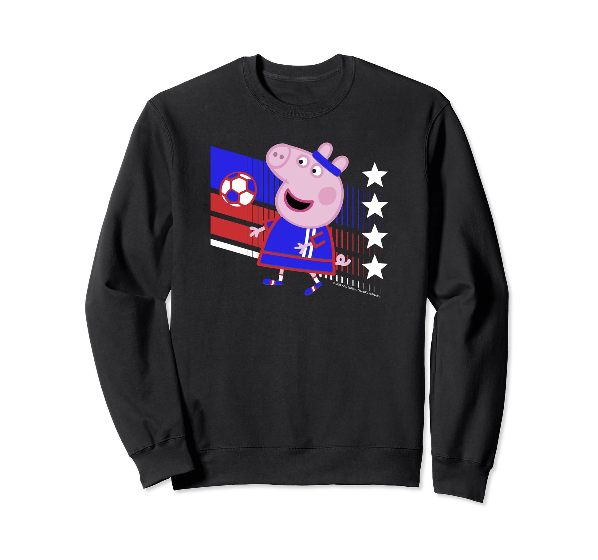 Peppa Pig Taiwan Soccer Colors Sweatshirt - Streetwear Style for Adults - T-Shirt, Sweatshirt, Hoodie