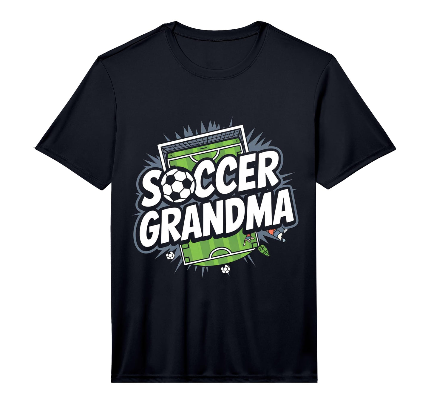 Soccer Grandma Funny Soccer T-Shirt - Aesthetic Graphic for Adults - T-Shirt, Sweatshirt, Hoodie