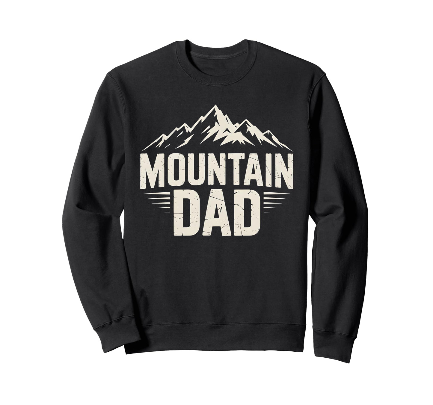 Mountain Dad Outdoor Adventure Sweatshirt - Minimalist Print Men Women - T-Shirt, Sweatshirt, Hoodie