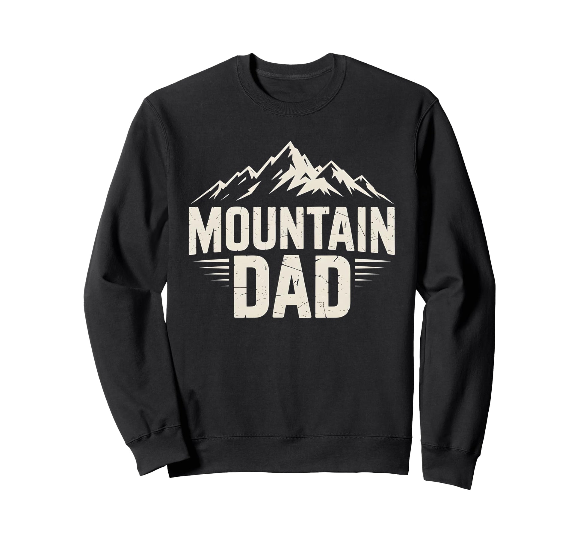Mountain Dad Outdoor Adventure Sweatshirt - Minimalist Print Men Women - T-Shirt, Sweatshirt, Hoodie