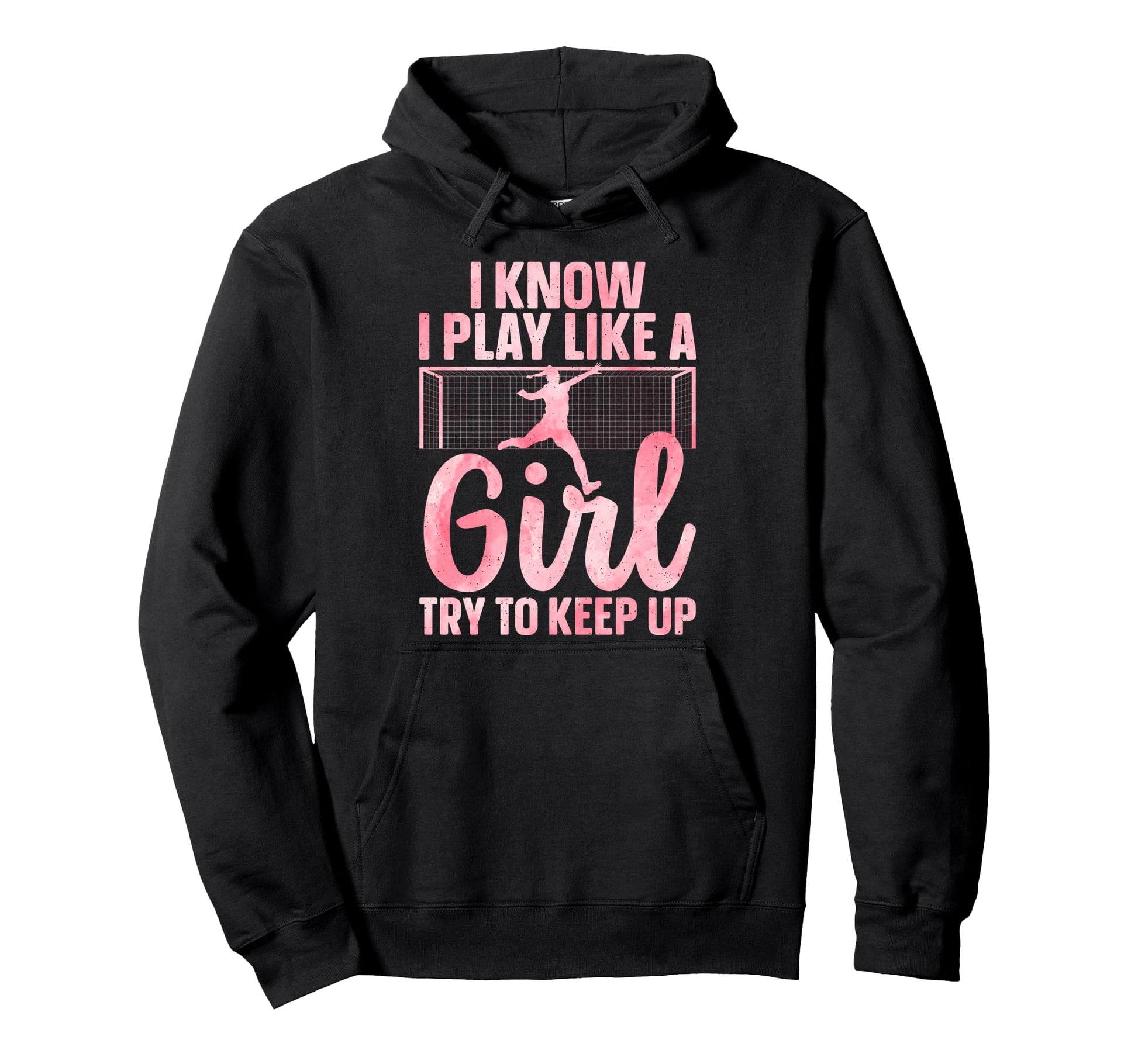 Funny Soccer Art Soccer Player Hoodie - Fun Novelty Design Men Women - T-Shirt, Sweatshirt, Hoodie