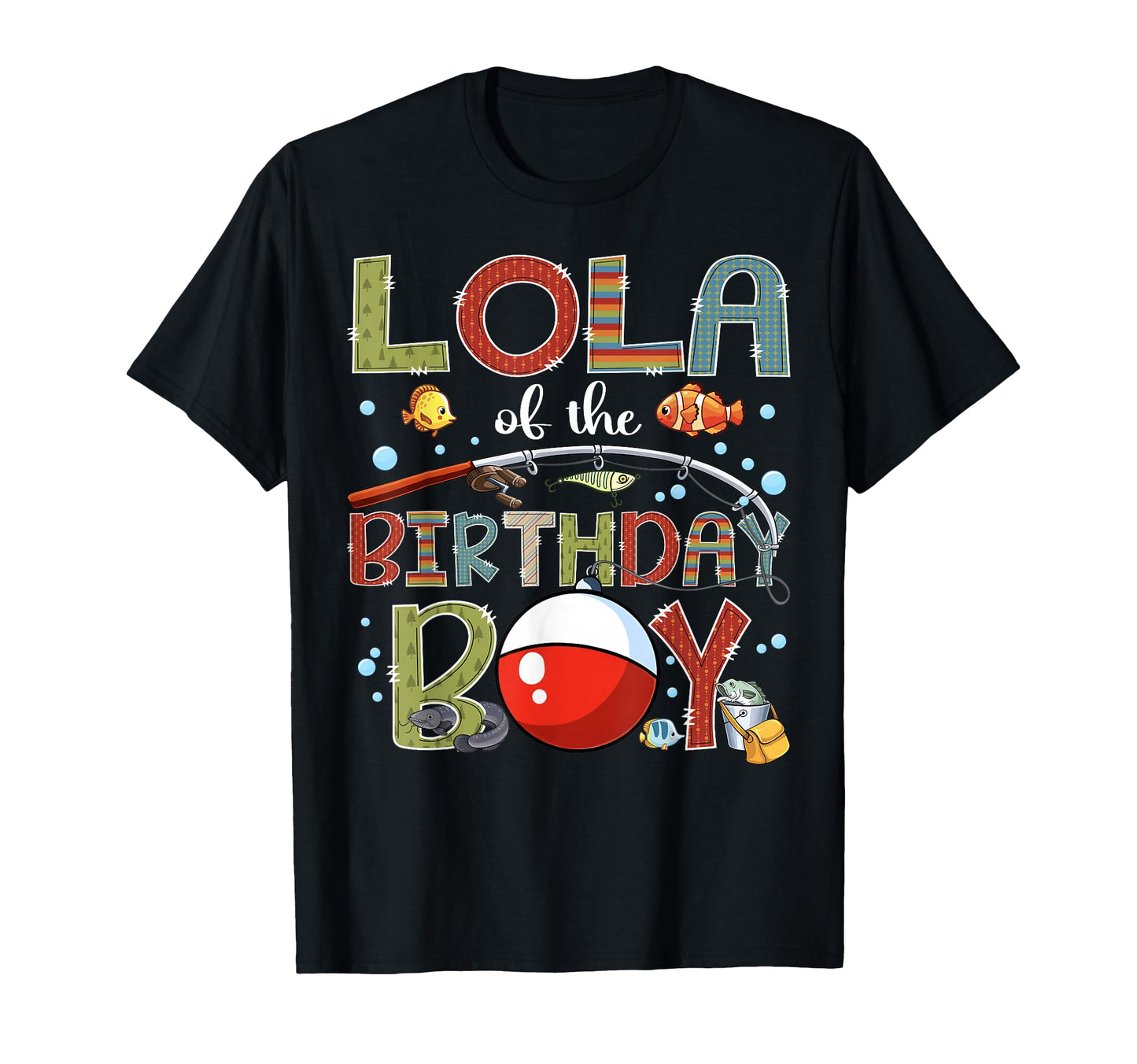 Lola Birthday Fishing Family Matching T-Shirt - Streetwear Style for Adults - T-Shirt, Sweatshirt, Hoodie