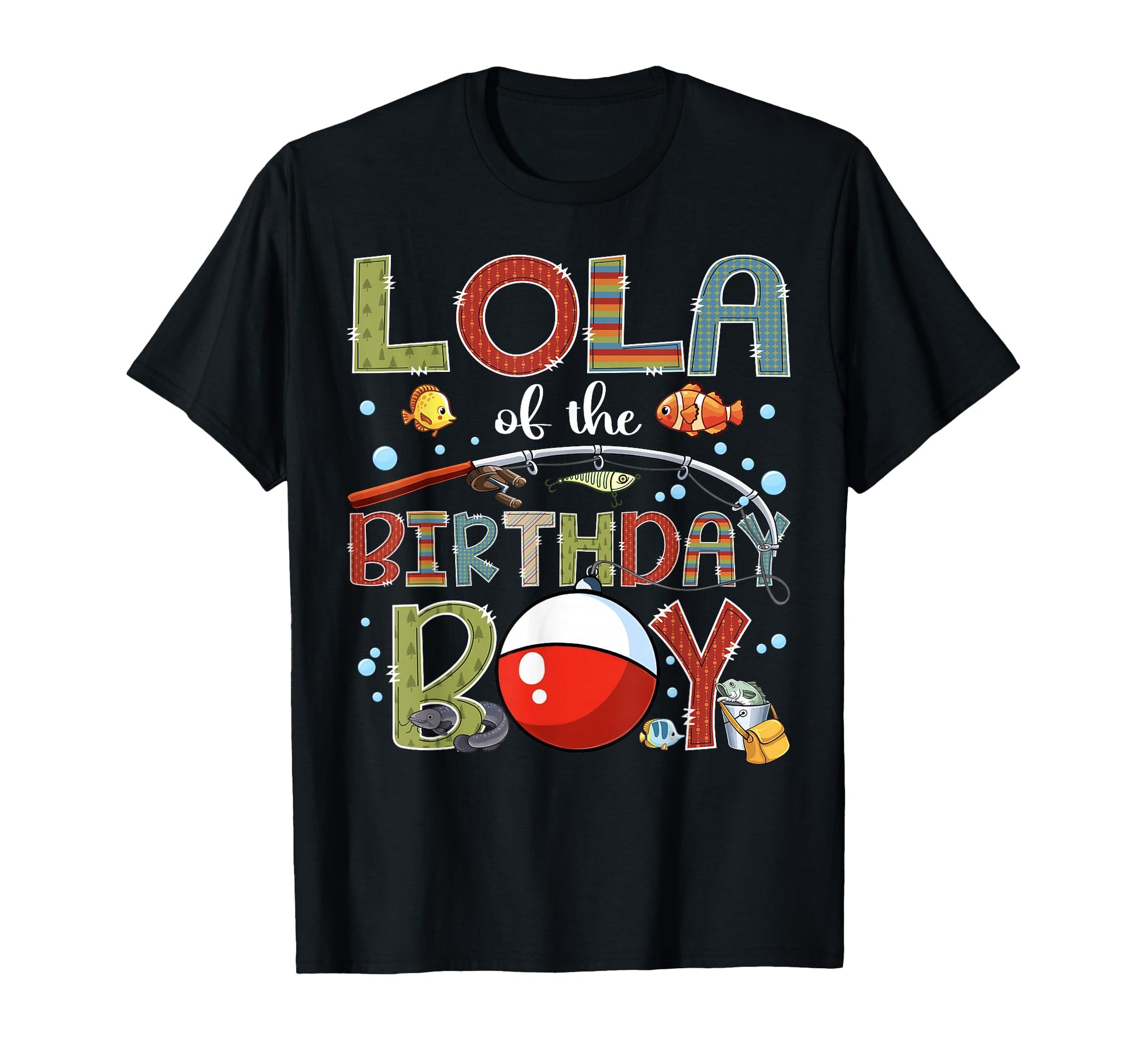 Lola Birthday Fishing Family Matching T-Shirt - Streetwear Style for Adults - T-Shirt, Sweatshirt, Hoodie