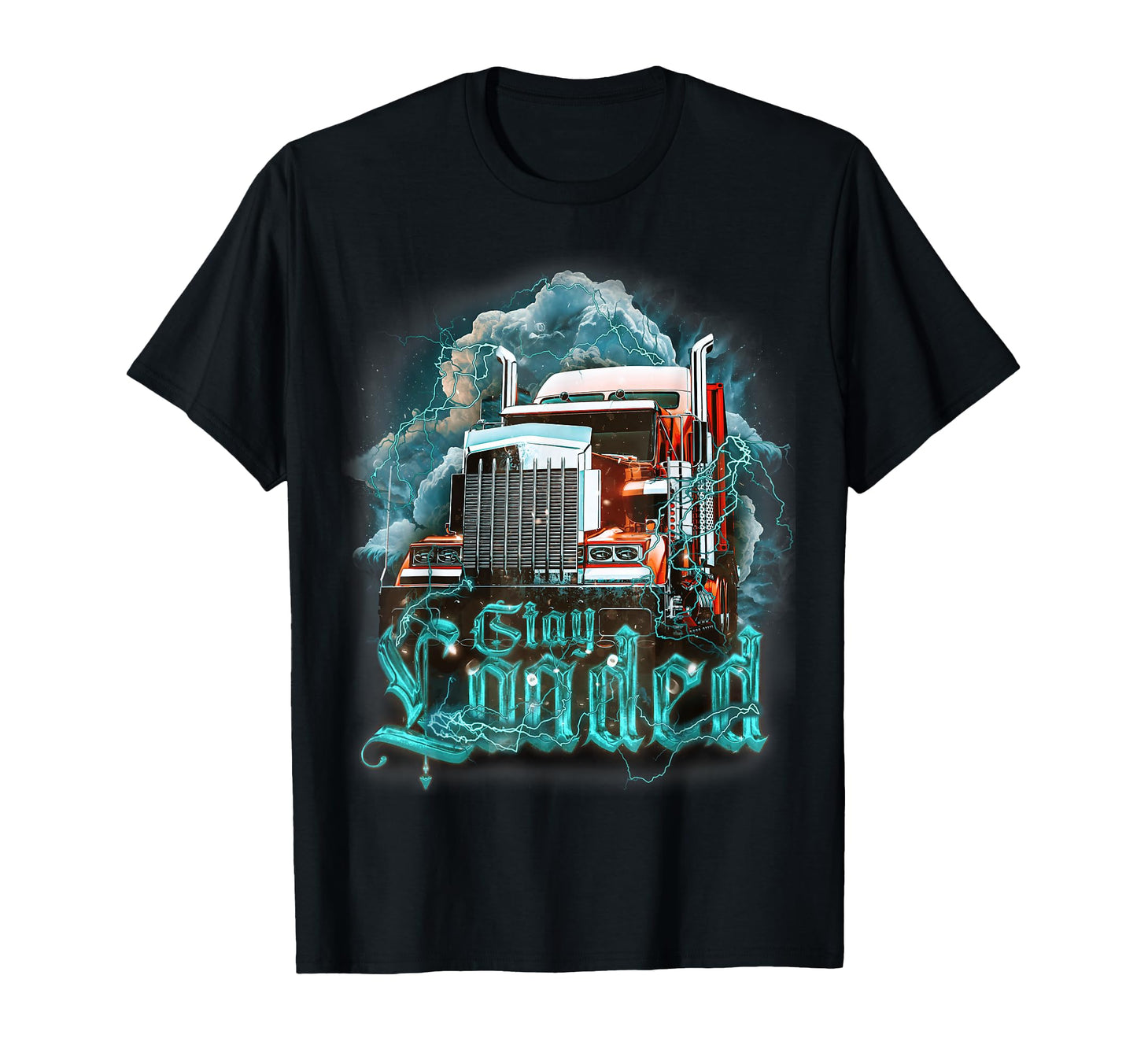 Truck Driver Dad Big Rig Semi T-Shirt - Fun Novelty Design for Adults - T-Shirt, Sweatshirt, Hoodie