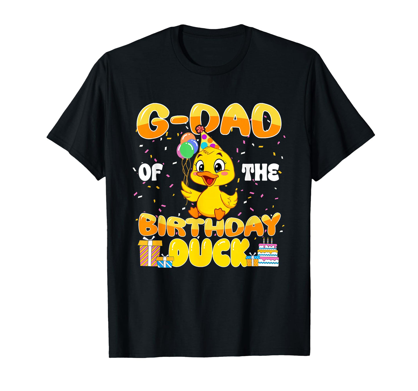 G Dad Birthday Duck Rubber Duck Bday T-Shirt - Graphic Print Men Women - T-Shirt, Sweatshirt, Hoodie