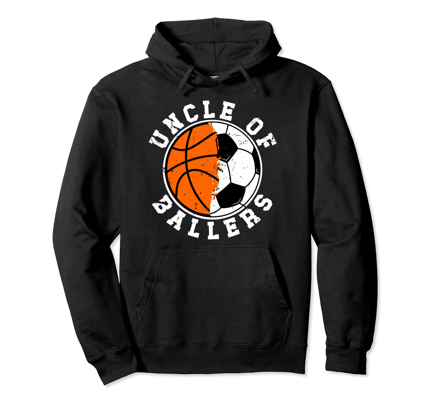 Uncle Ballers Proud Soccer Basketball Hoodie - Unique Graphic Men Women - T-Shirt, Sweatshirt, Hoodie
