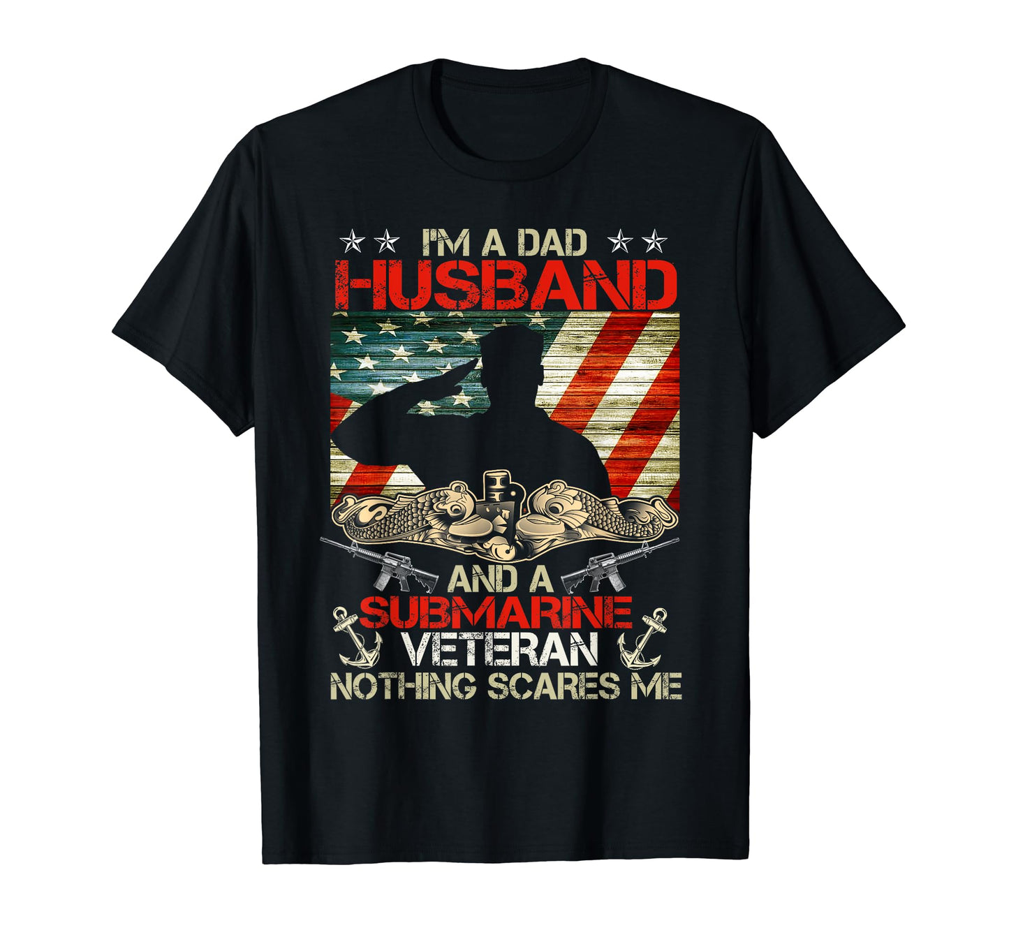 Im Dad Husband And Submarine T-Shirt - Fun Novelty Design Men Women - T-Shirt, Sweatshirt, Hoodie