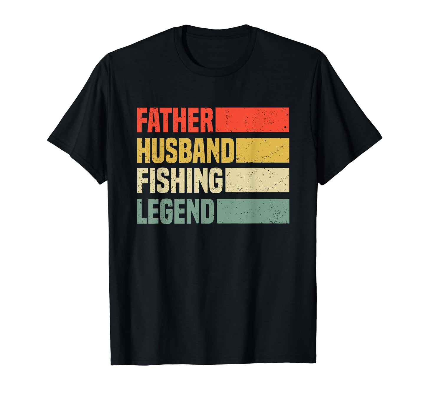Father Husband Fishing Legend Funny T-Shirt - Novelty Apparel Men Women - T-Shirt, Sweatshirt, Hoodie
