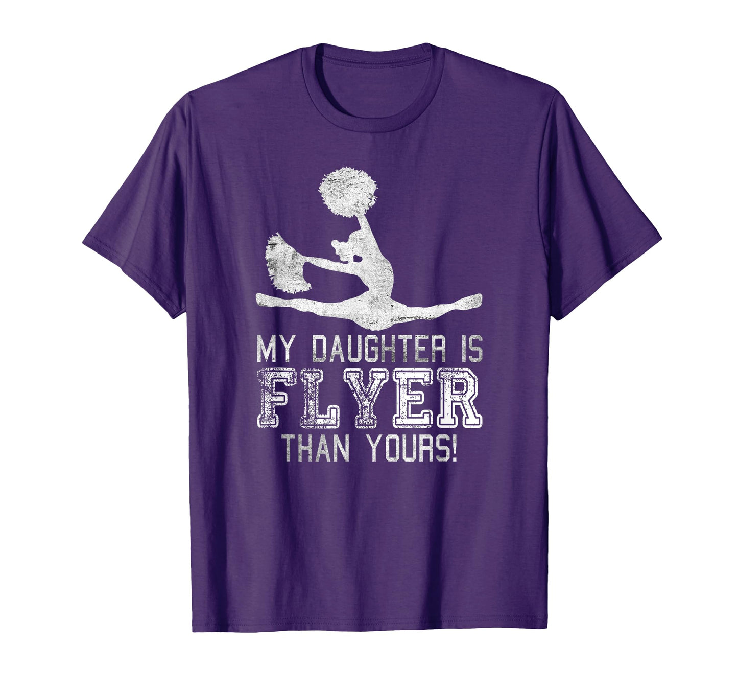 Cheer Mom Cheerleader Dad My Daughter T-Shirt - Novelty Apparel Men Women - T-Shirt, Sweatshirt, Hoodie